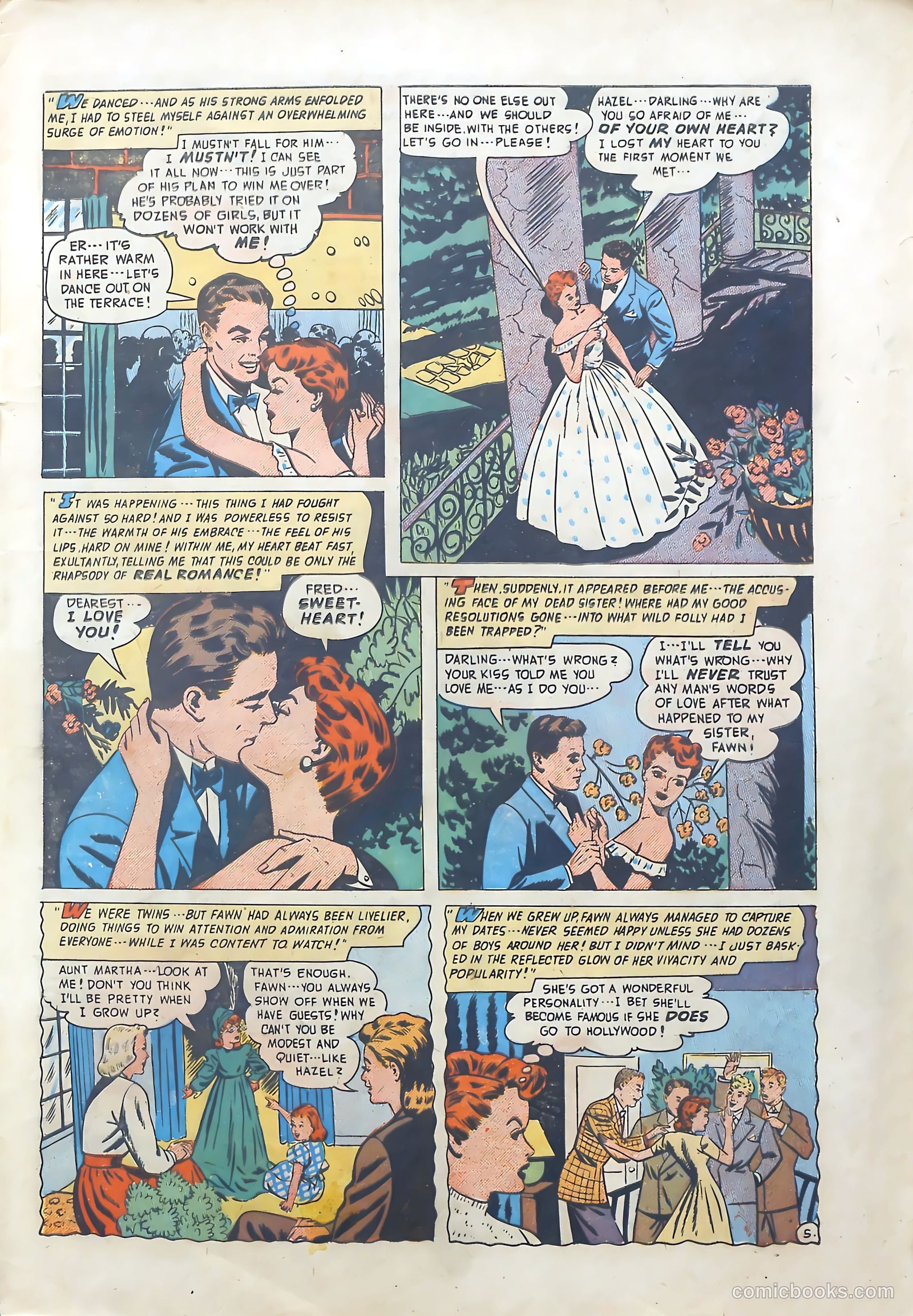 Romantic Adventures #15 (1951) — page 7 of 52
