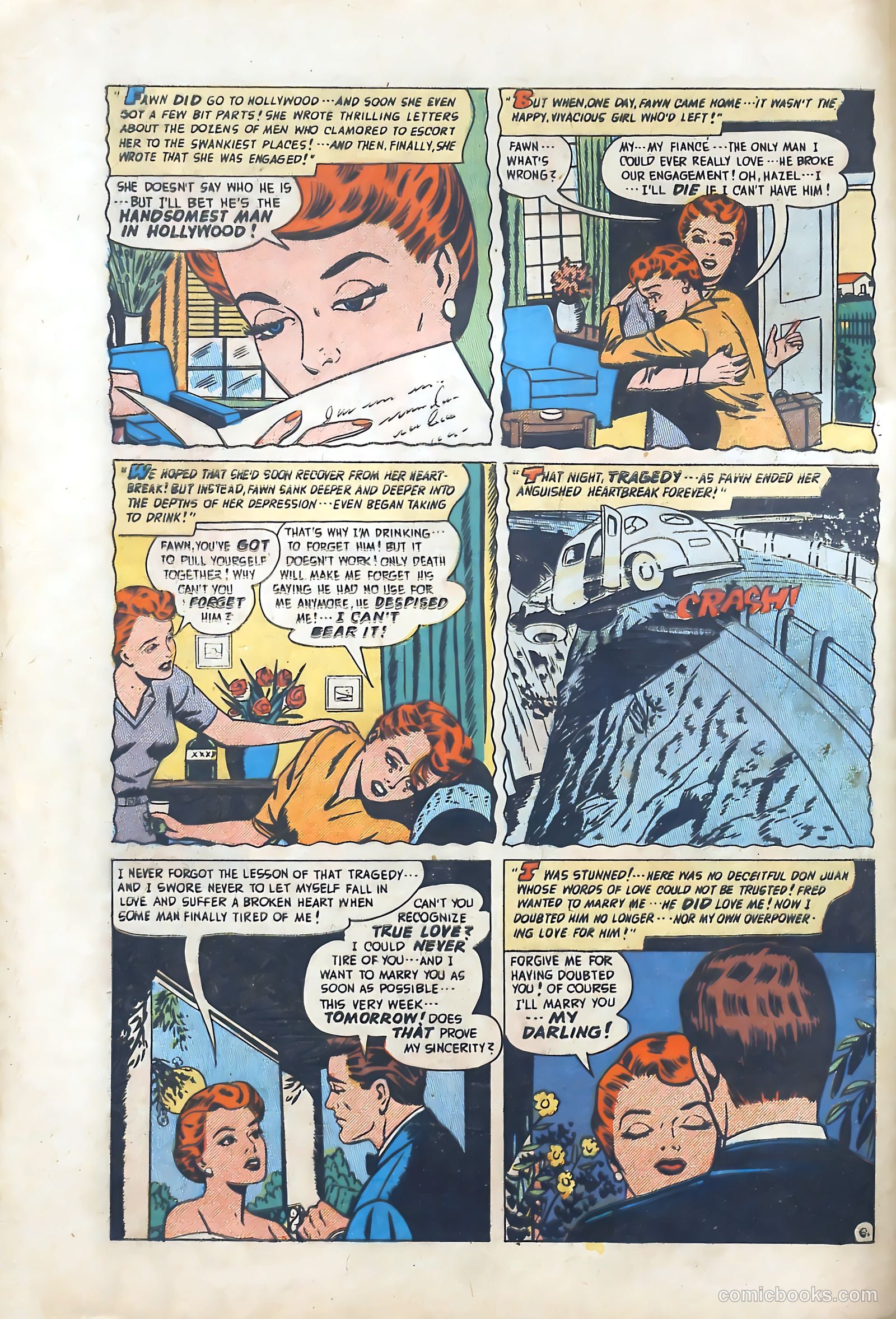 Romantic Adventures #15 (1951) — page 8 of 52