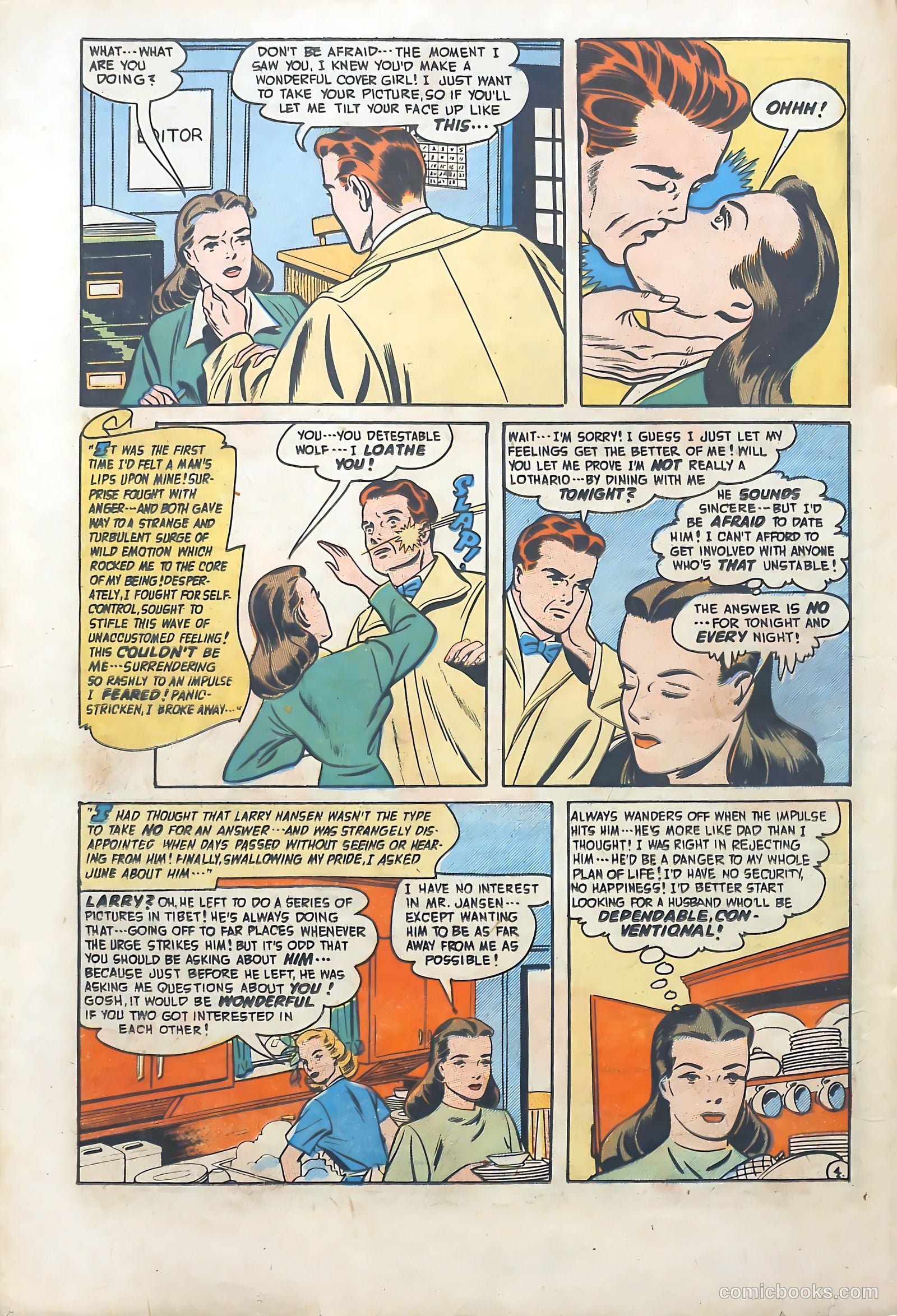 Romantic Adventures #15 (1951) — page 28 of 52
