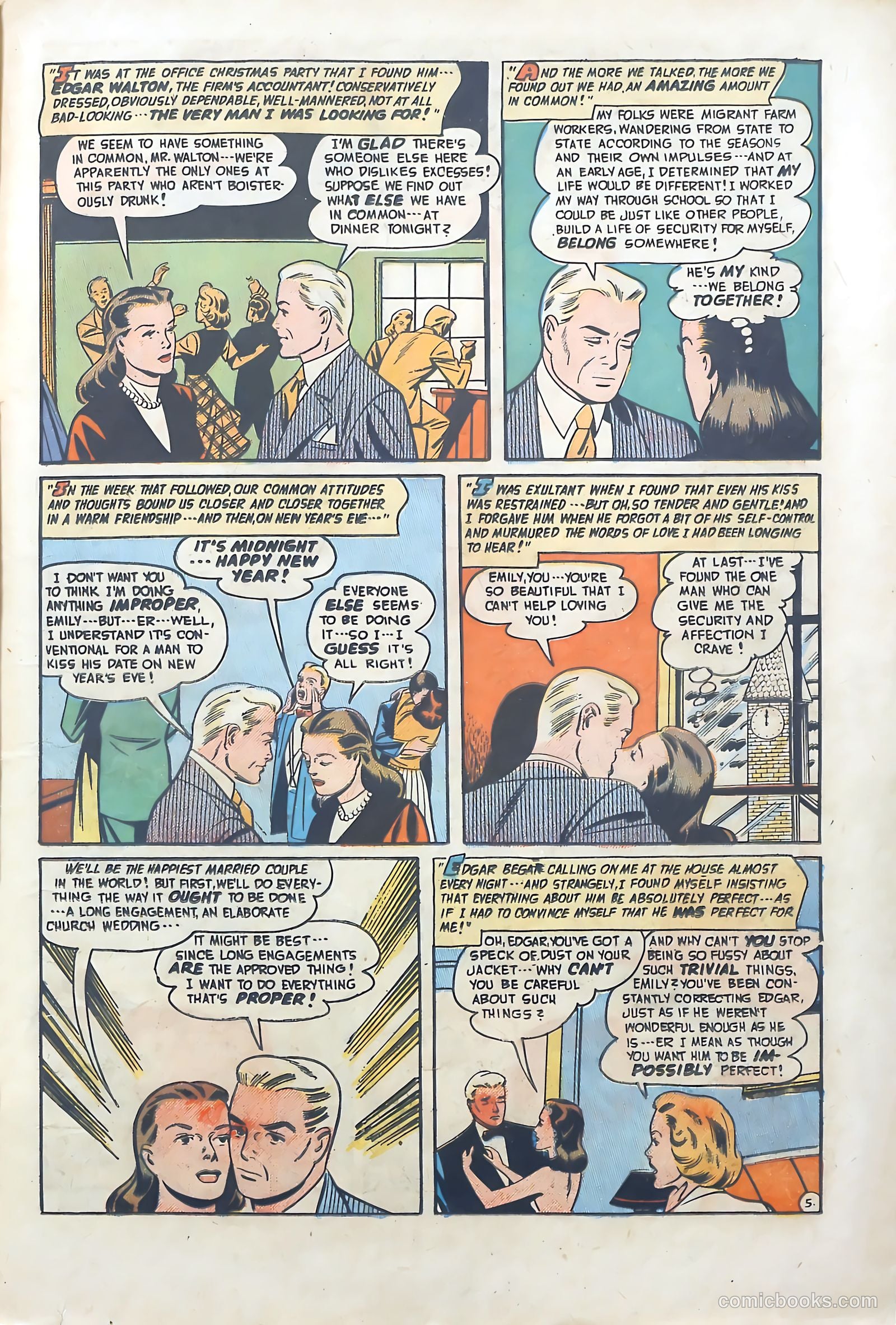 Romantic Adventures #15 (1951) — page 29 of 52