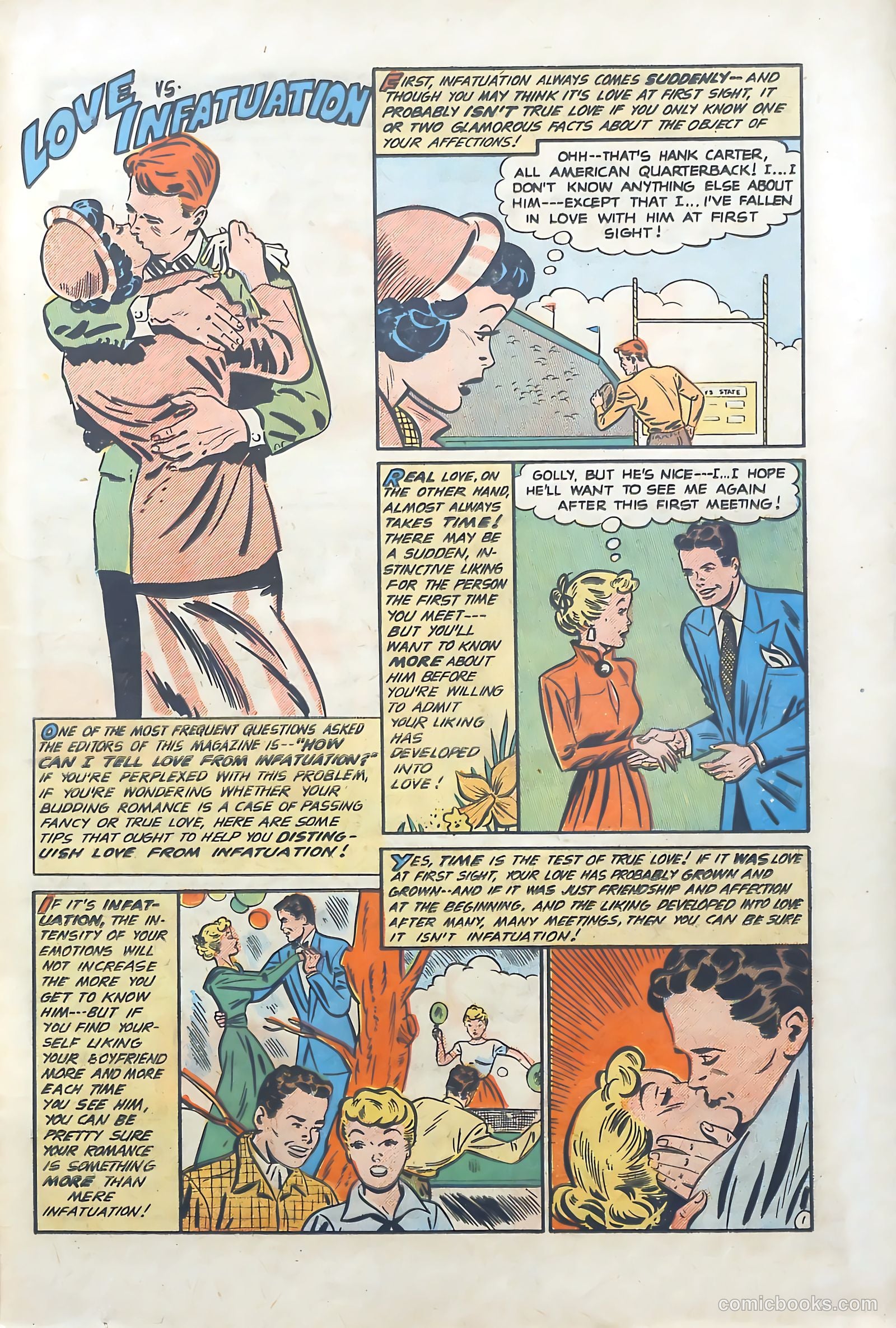 Romantic Adventures #15 (1951) — page 35 of 52