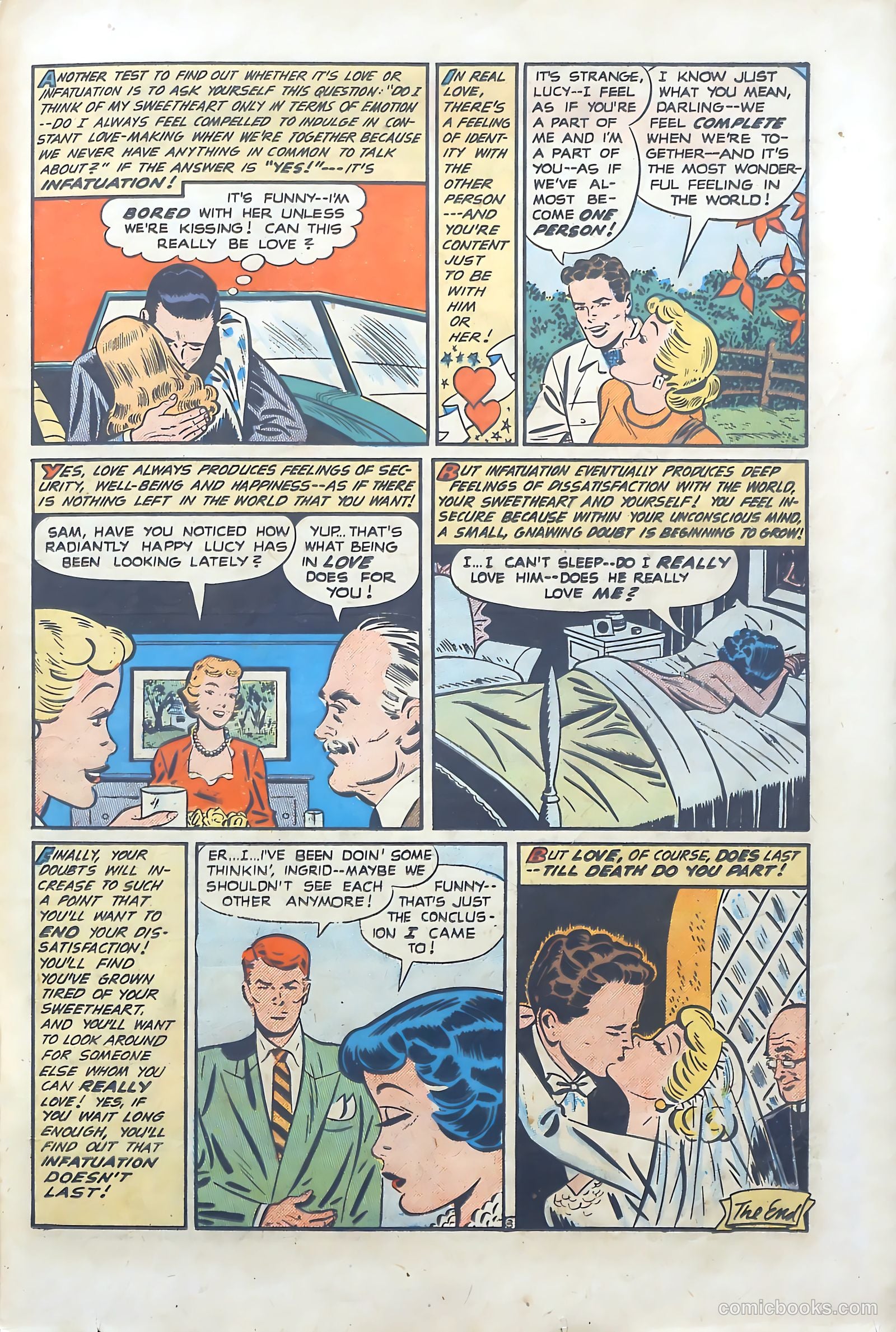Romantic Adventures #15 (1951) — page 37 of 52