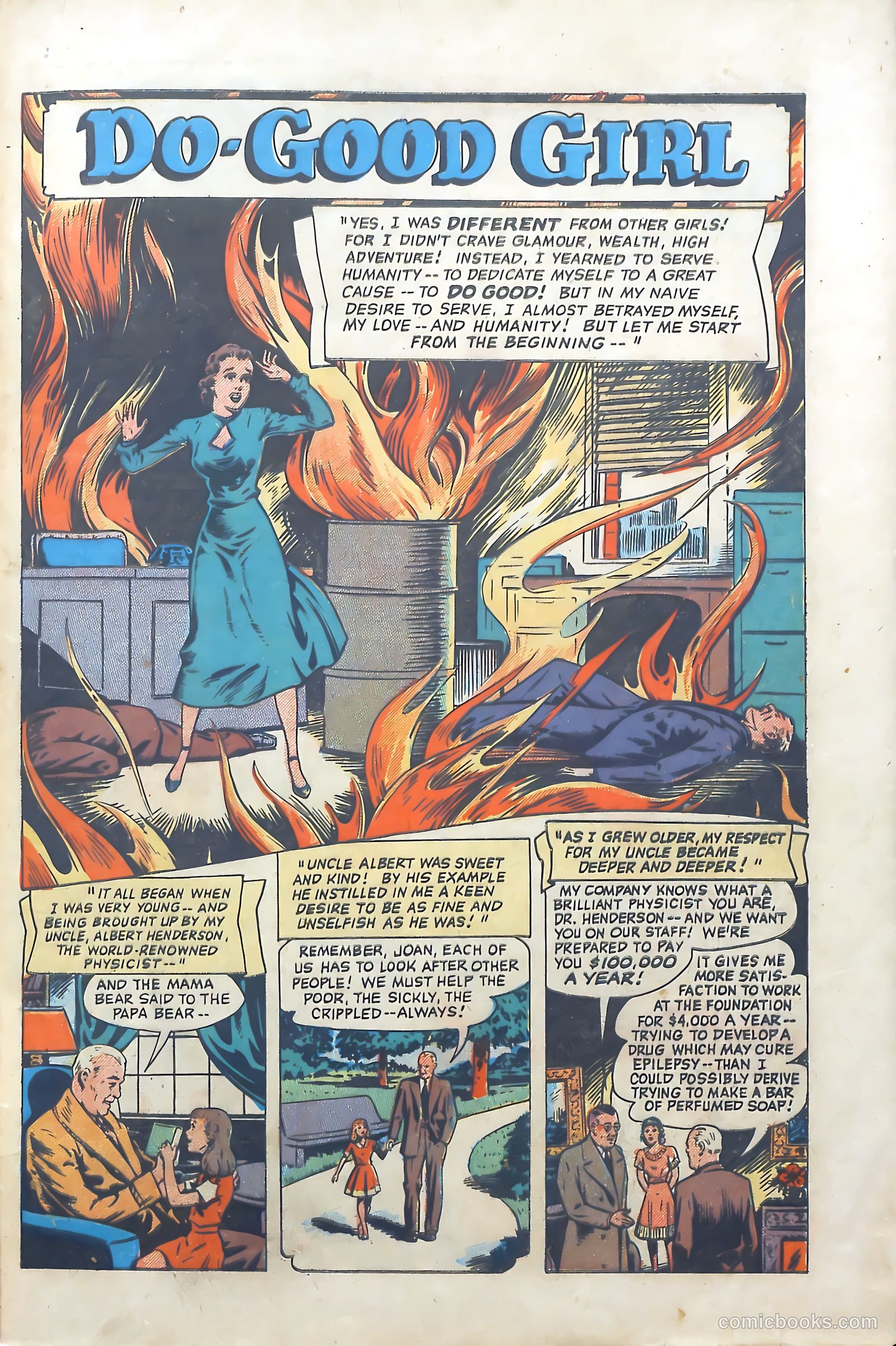 Romantic Adventures #15 (1951) — page 39 of 52