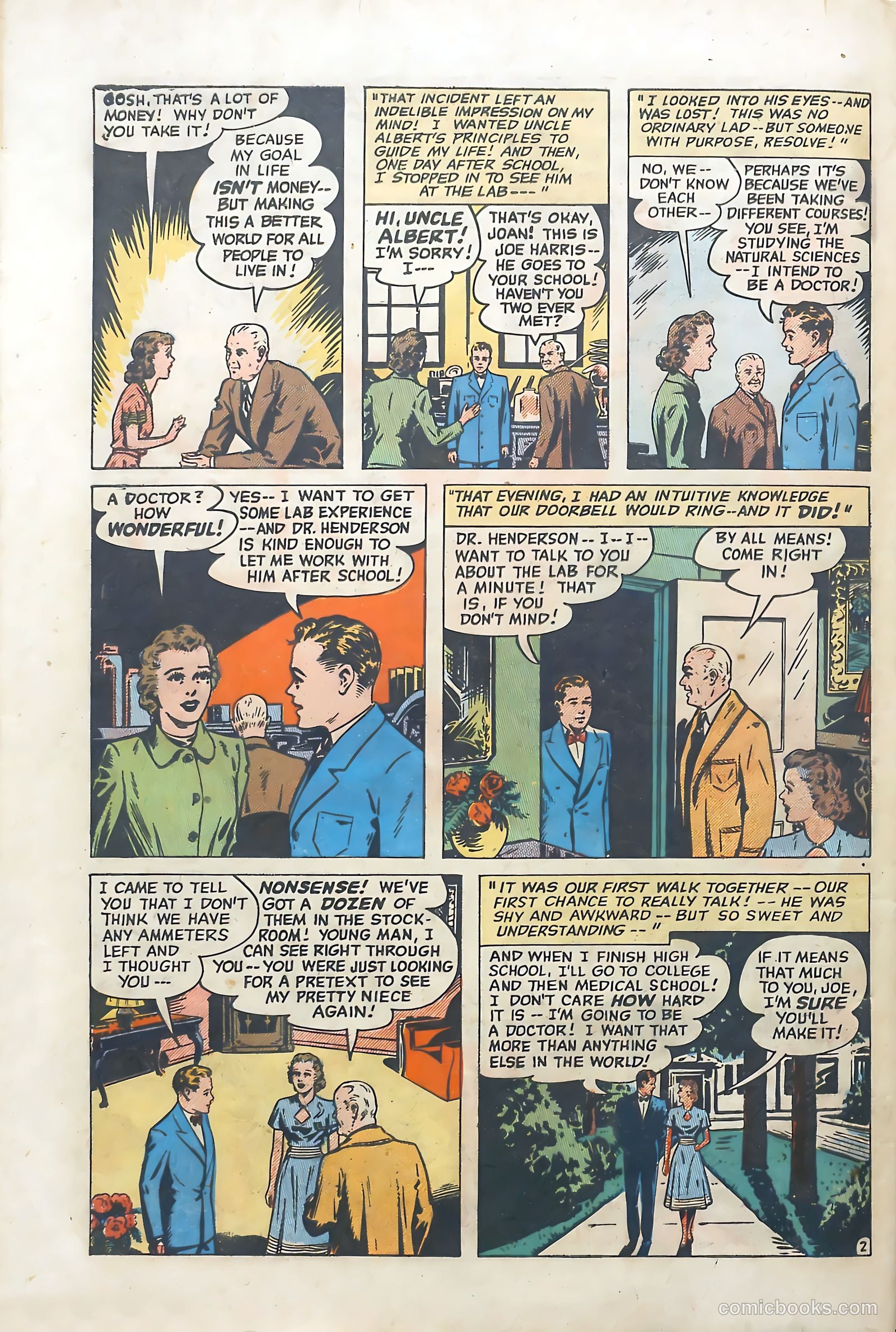 Romantic Adventures #15 (1951) — page 40 of 52