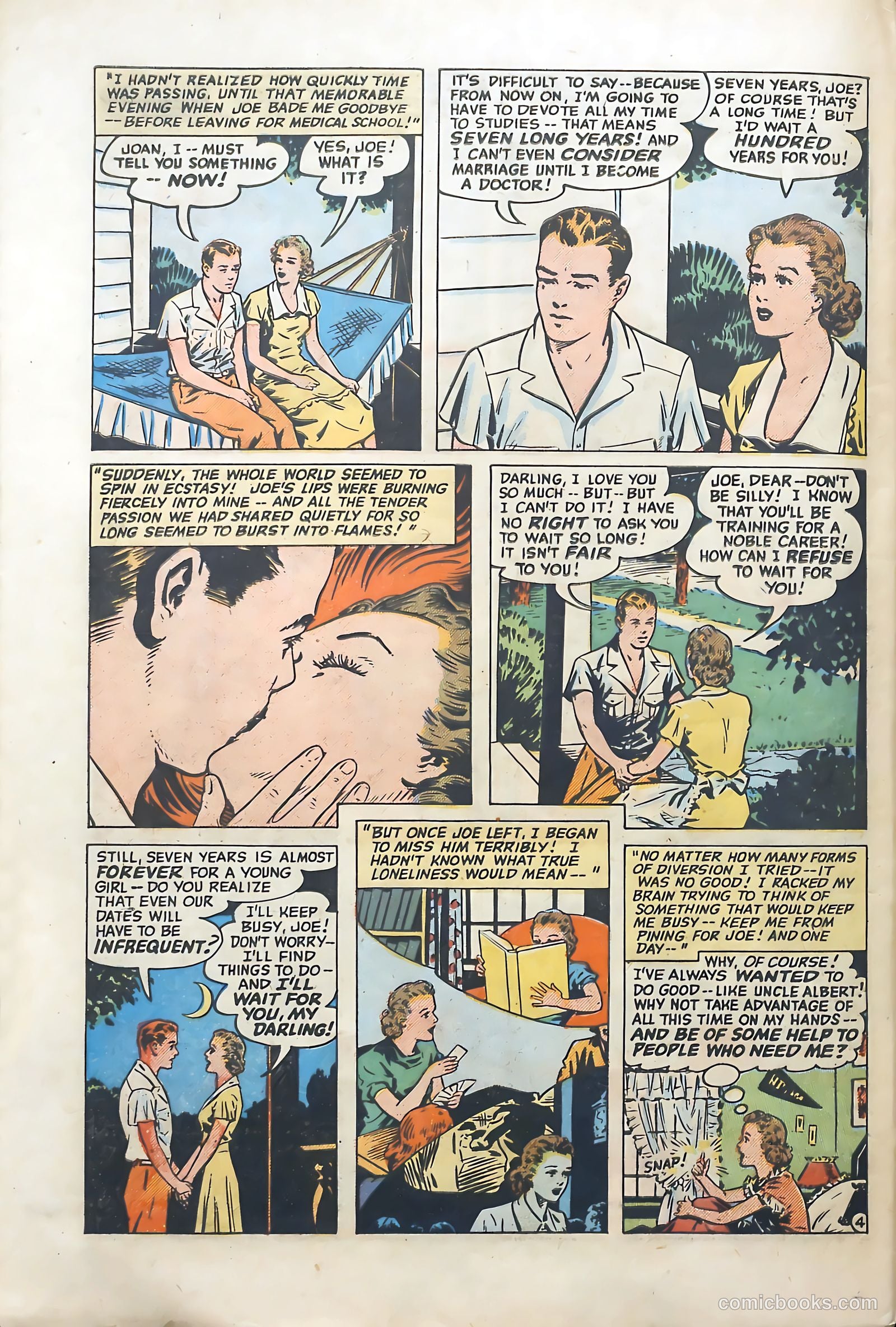 Romantic Adventures #15 (1951) — page 42 of 52