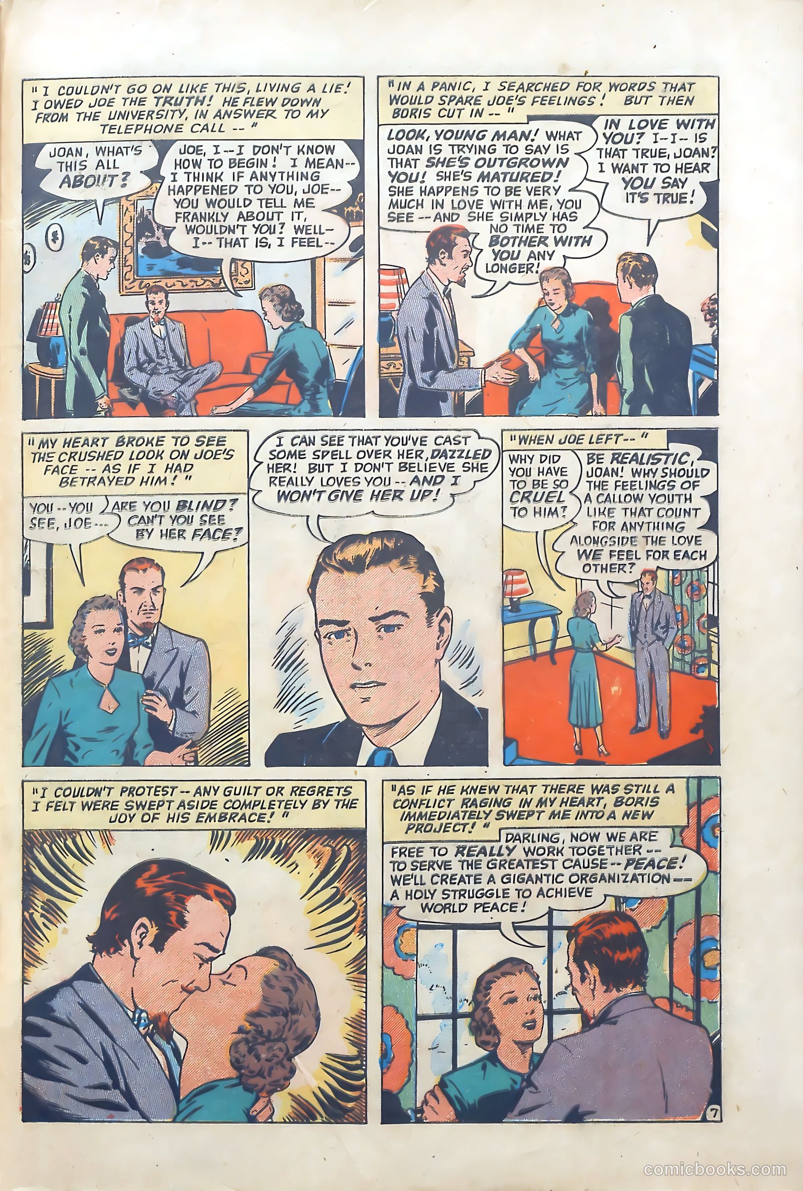Romantic Adventures #15 (1951) — page 45 of 52