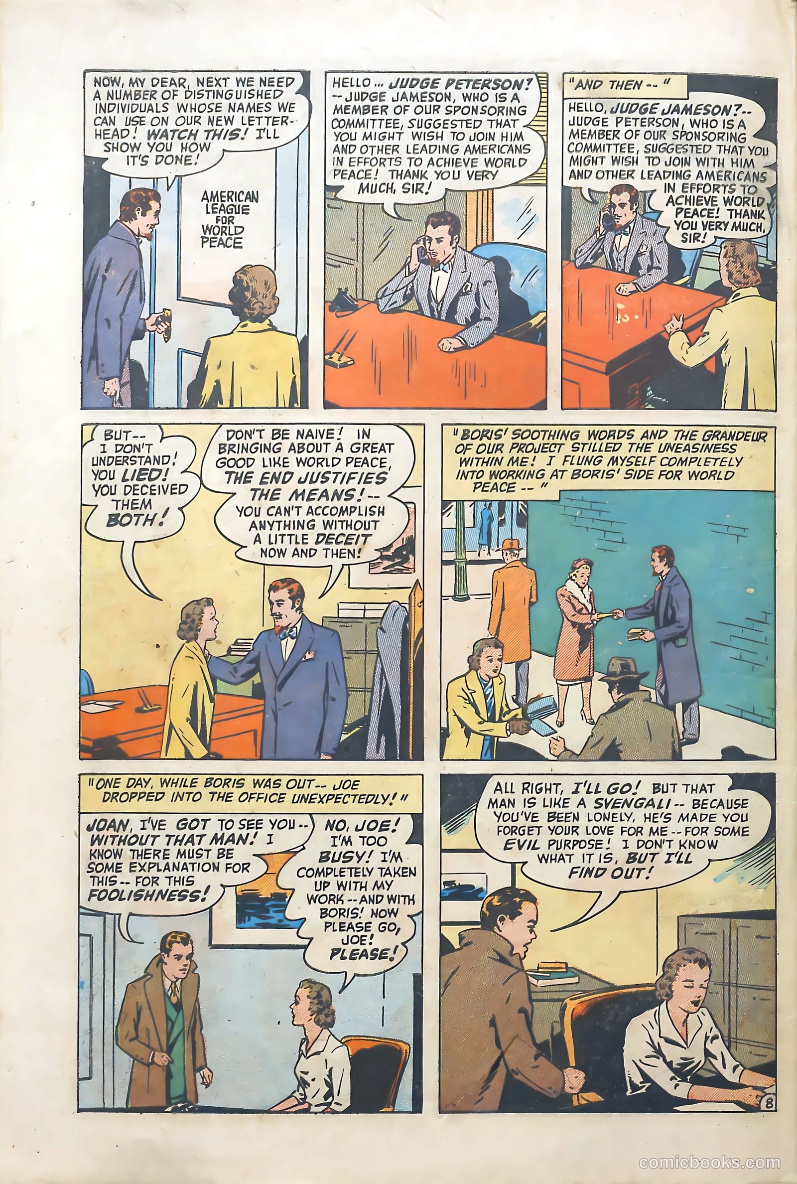 Romantic Adventures #15 (1951) — page 46 of 52