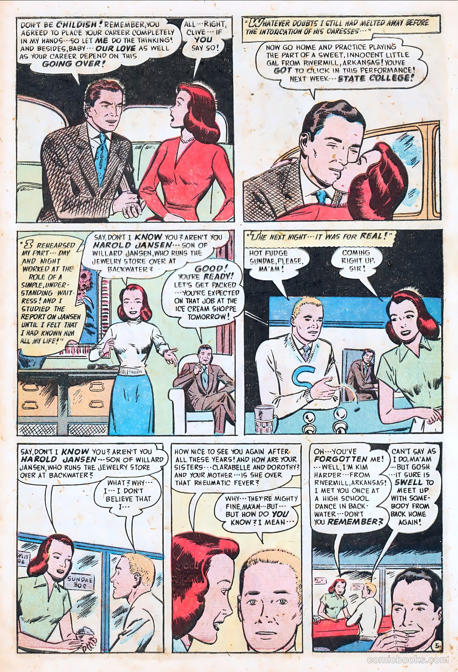 Romantic Adventures #16 (1951) — page 7 of 52