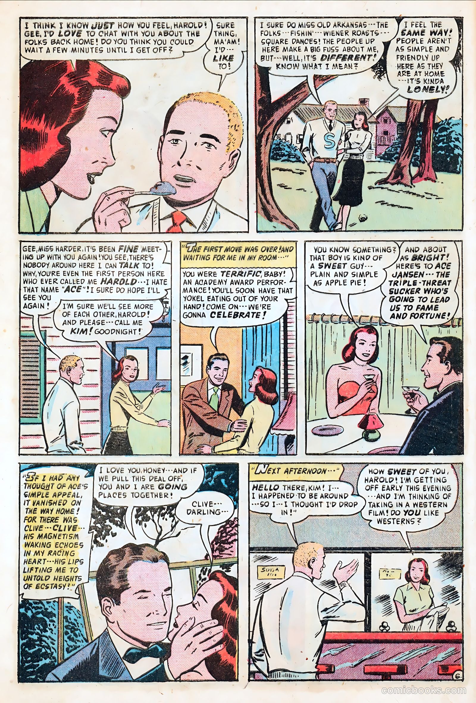 Romantic Adventures #16 (1951) — page 8 of 52