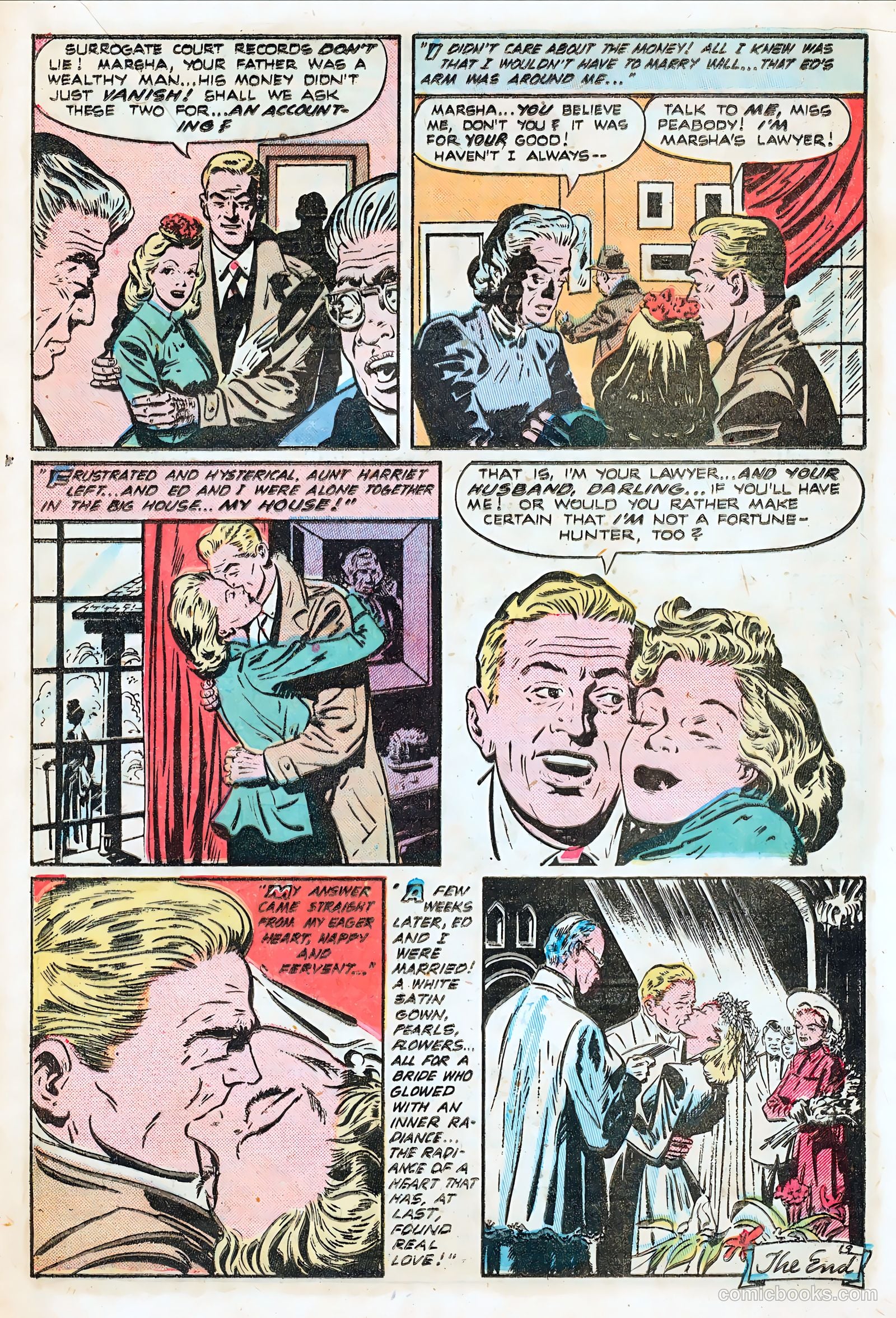 Romantic Adventures #16 (1951) — page 21 of 52