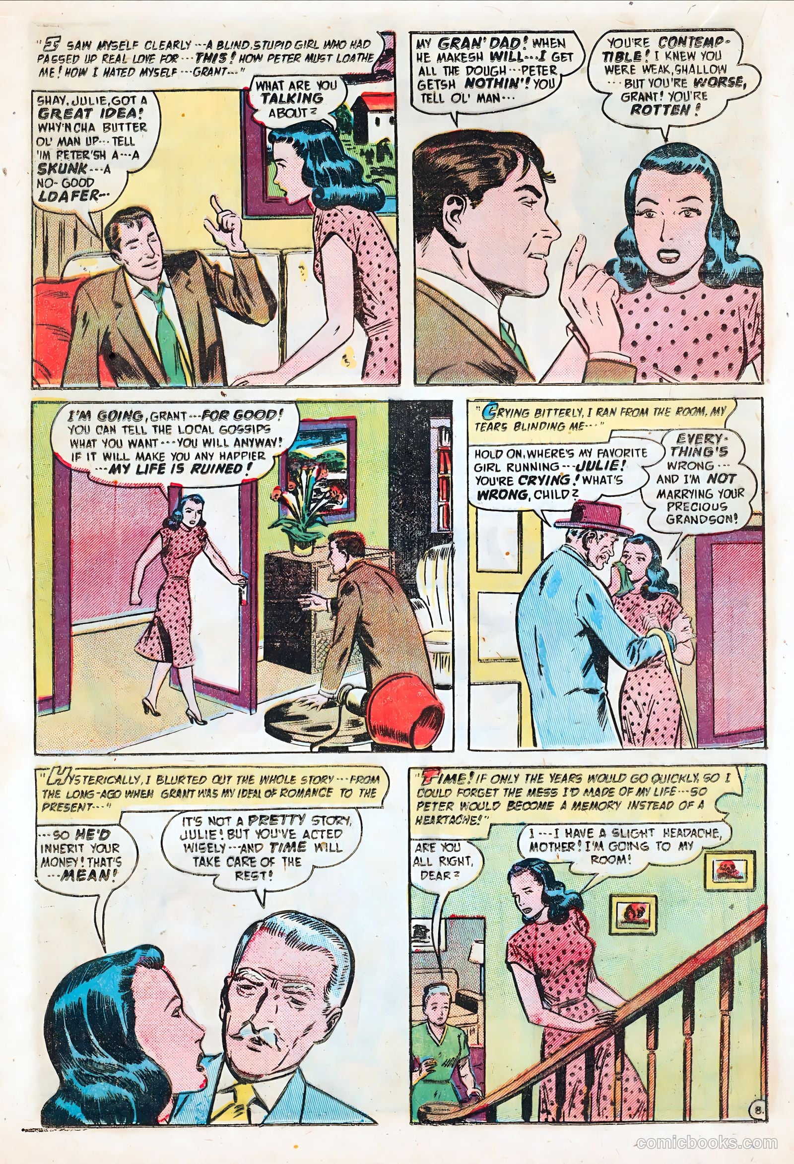 Romantic Adventures #16 (1951) — page 30 of 52