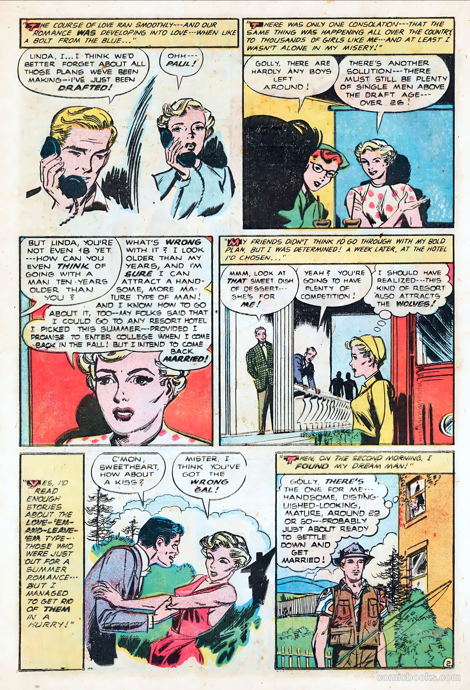 Romantic Adventures #16 (1951) — page 34 of 52