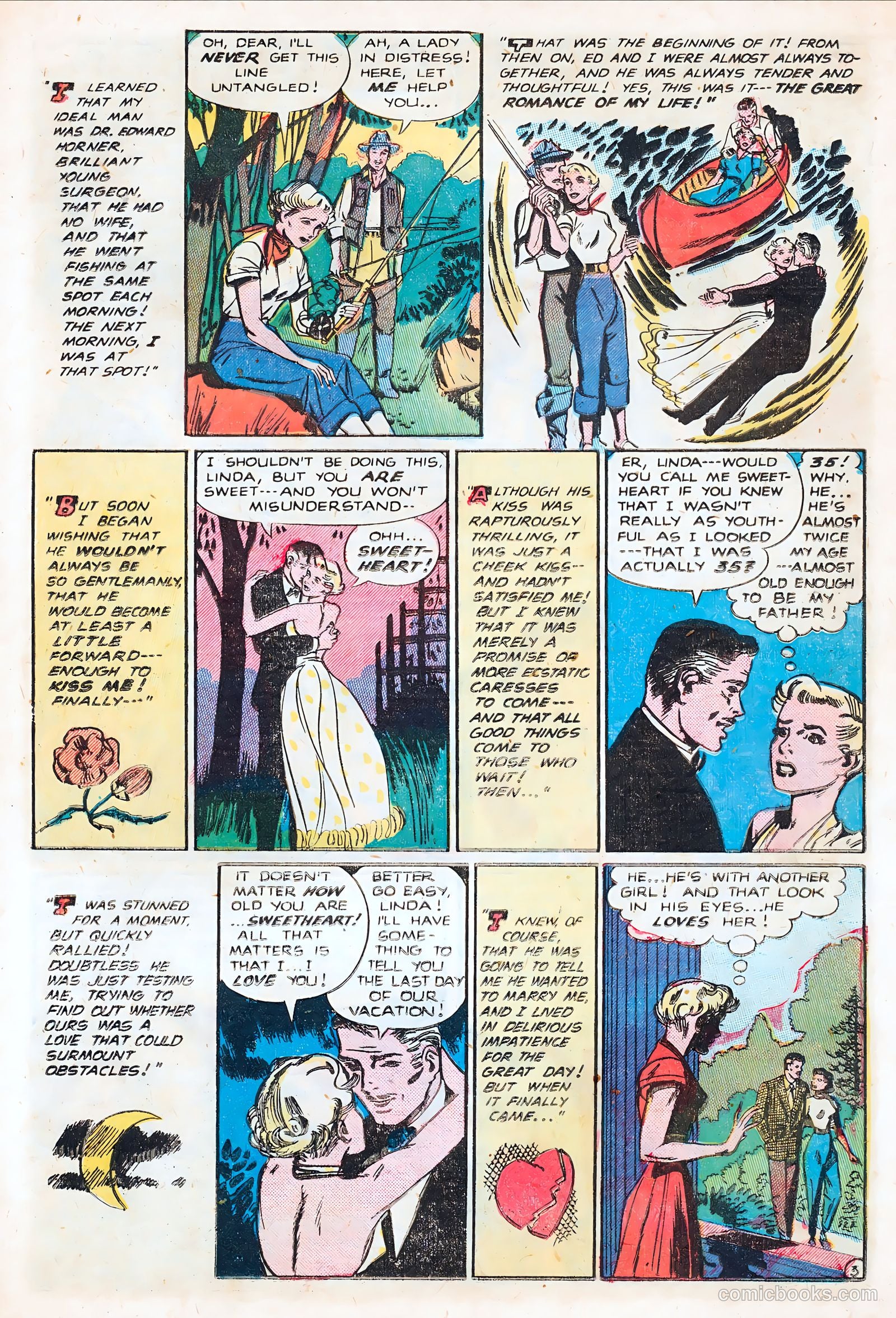 Romantic Adventures #16 (1951) — page 35 of 52