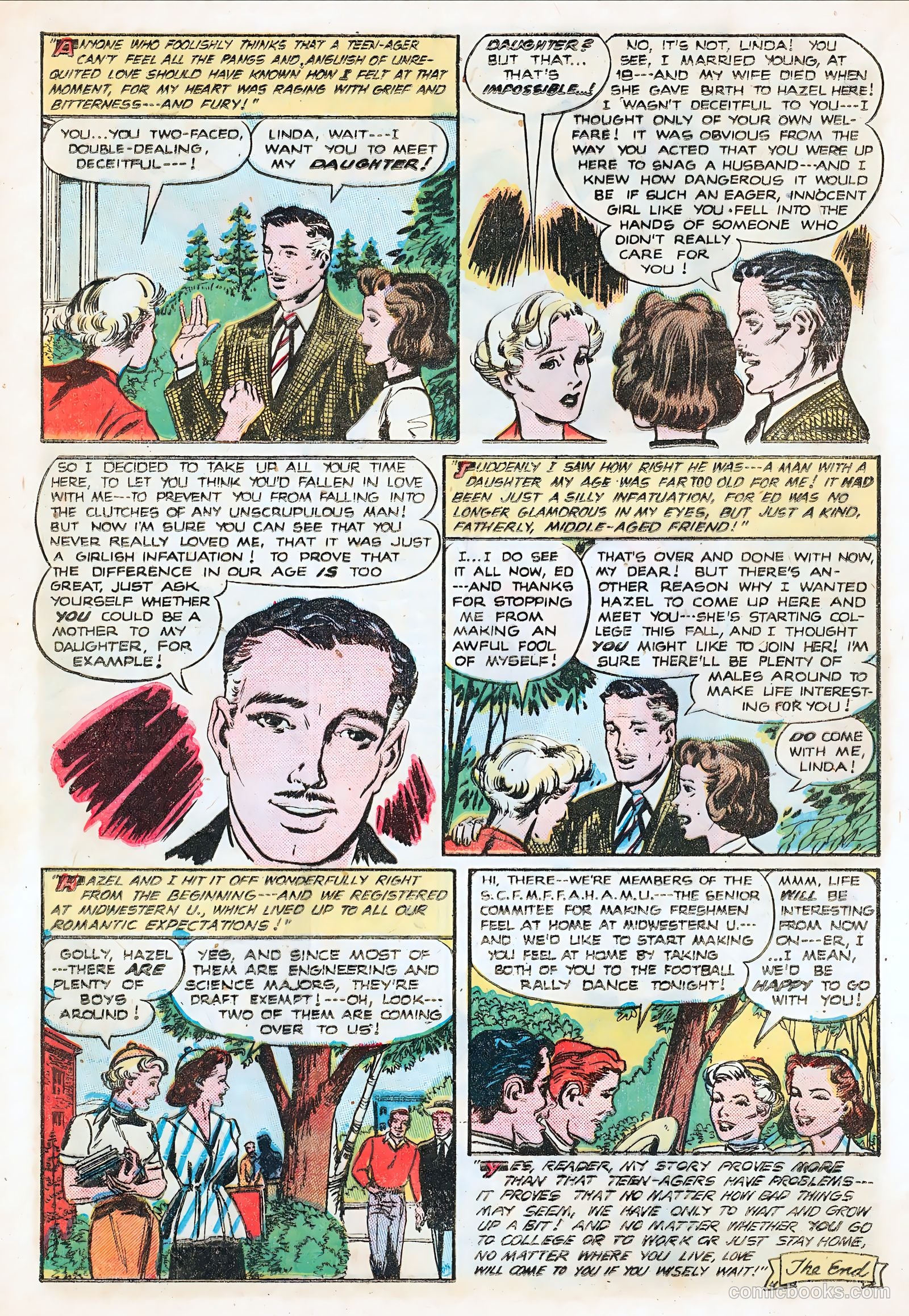 Romantic Adventures #16 (1951) — page 36 of 52