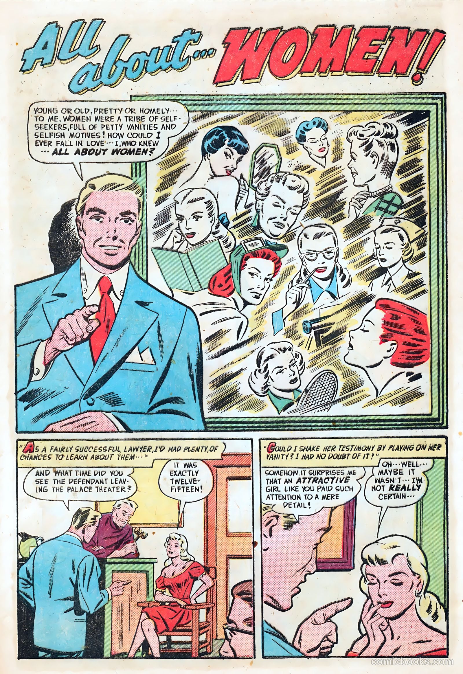 Romantic Adventures #16 (1951) — page 39 of 52