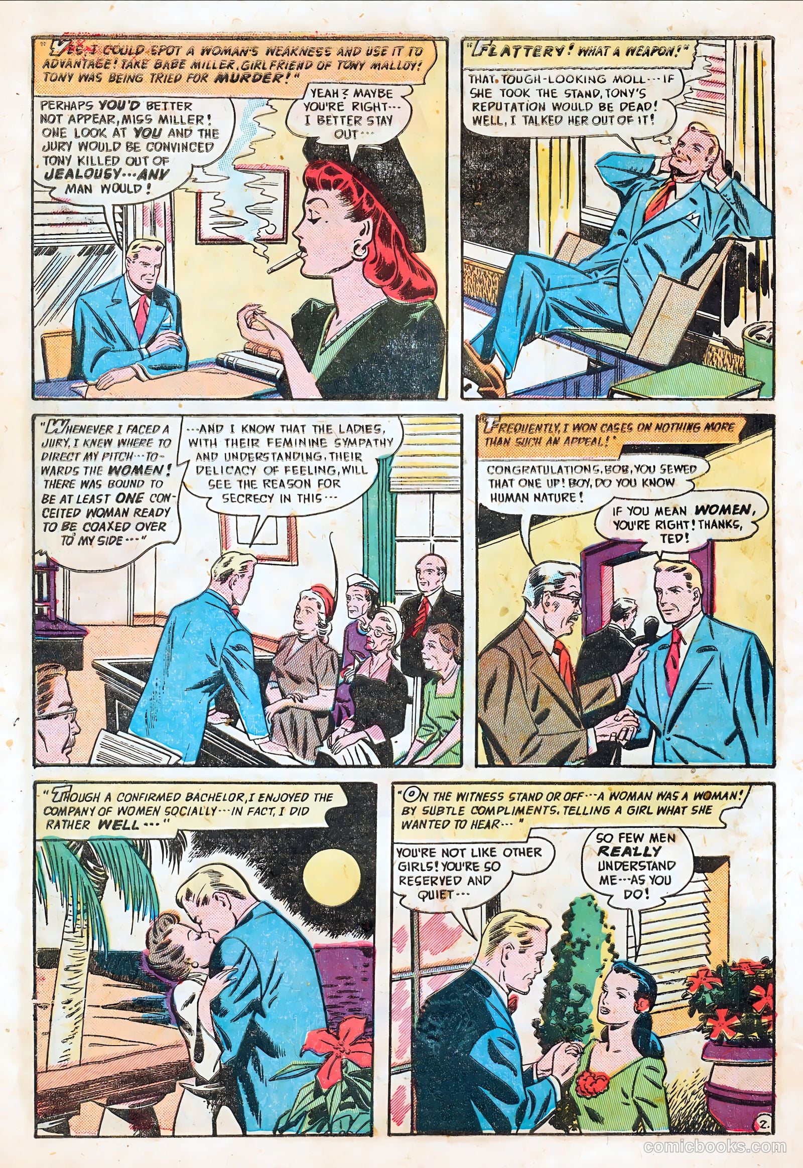 Romantic Adventures #16 (1951) — page 40 of 52