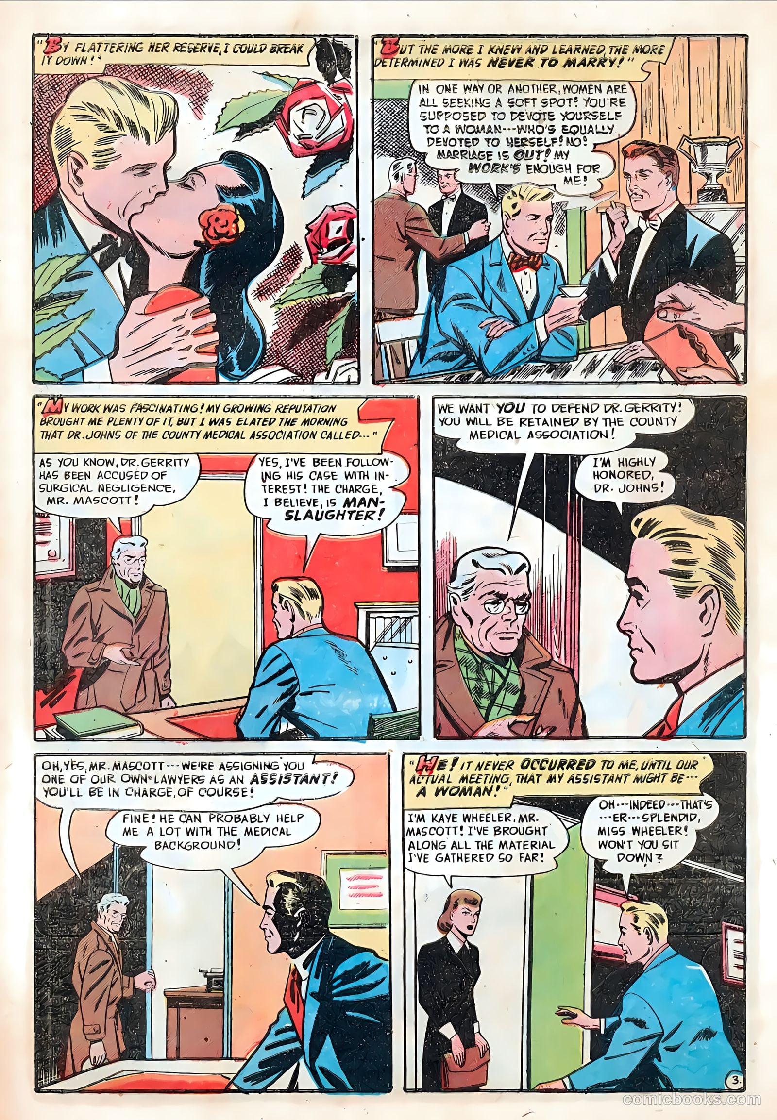 Romantic Adventures #16 (1951) — page 41 of 52