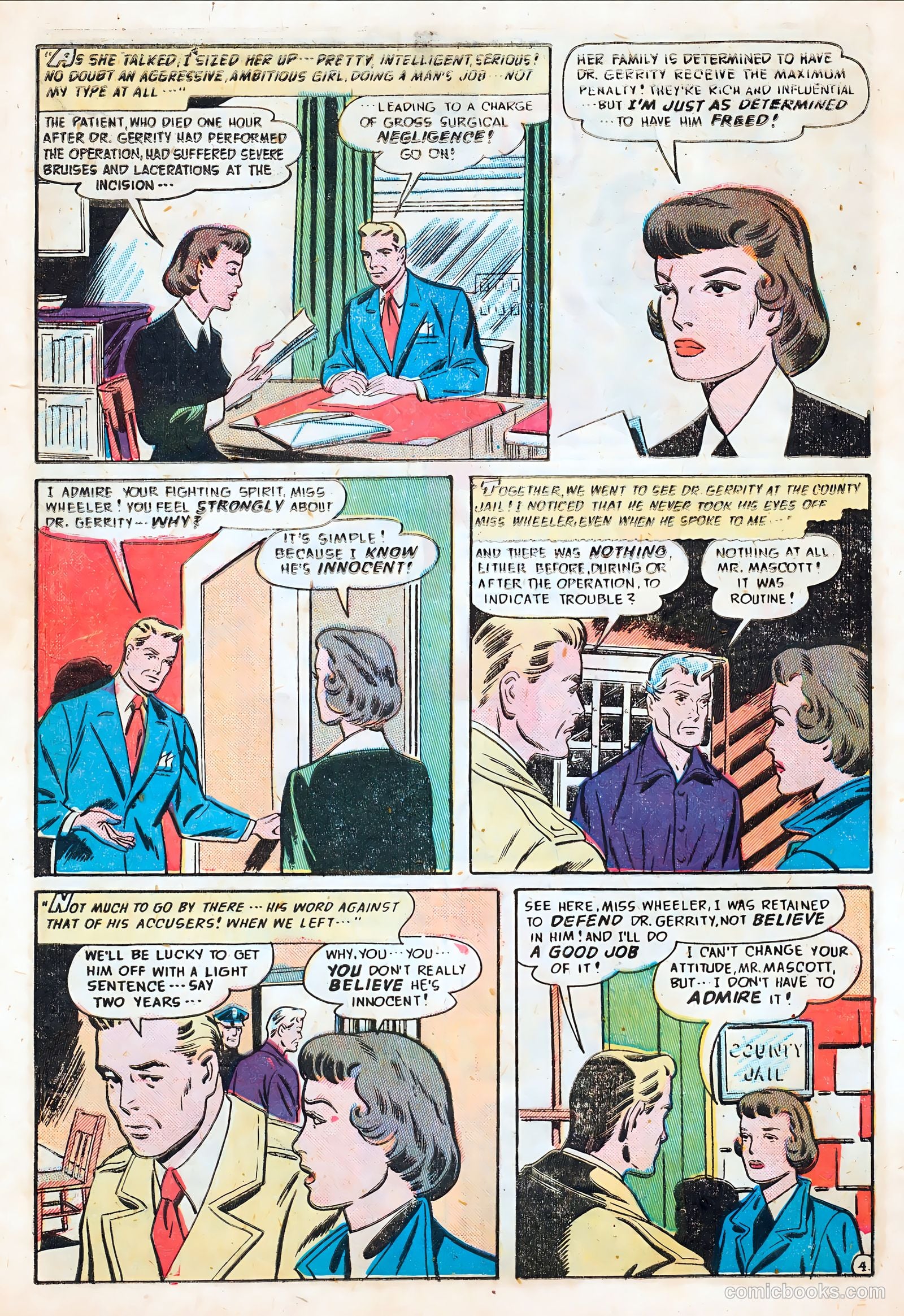 Romantic Adventures #16 (1951) — page 42 of 52