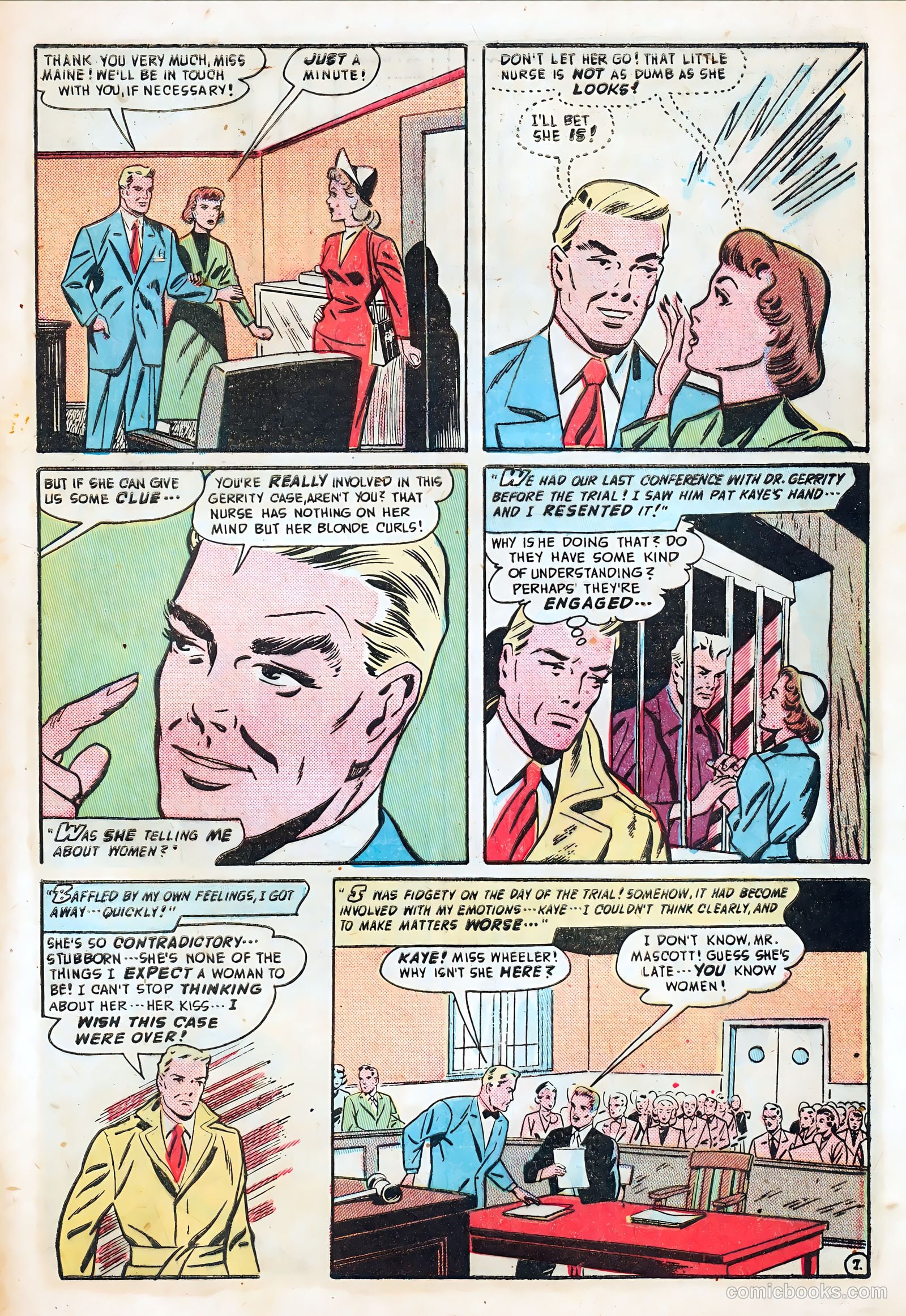 Romantic Adventures #16 (1951) — page 45 of 52