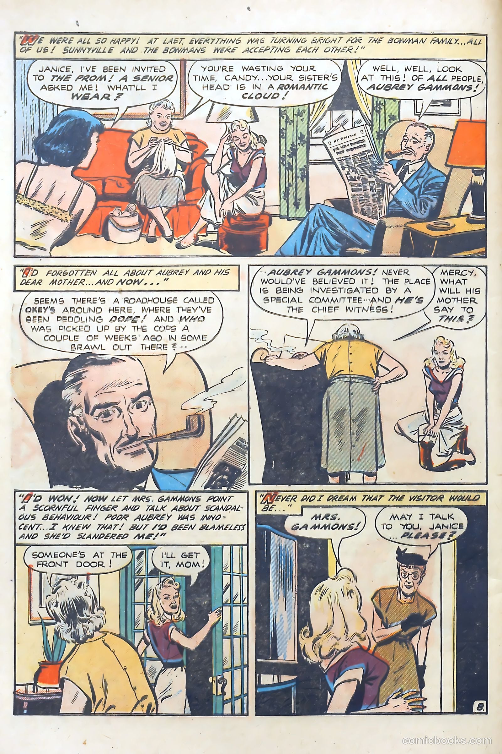 Romantic Adventures #17 (1951) — page 10 of 53
