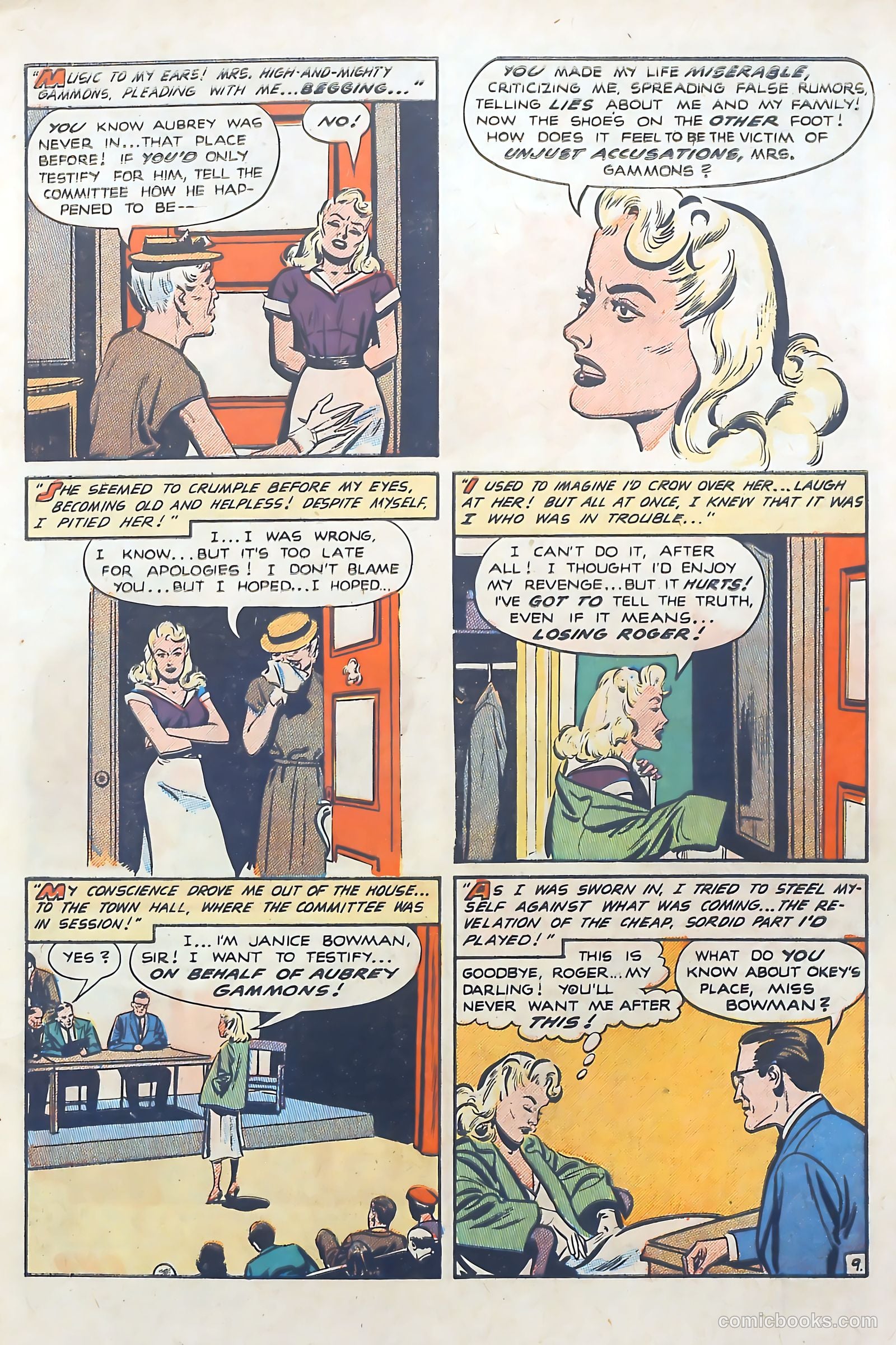 Romantic Adventures #17 (1951) — page 11 of 53