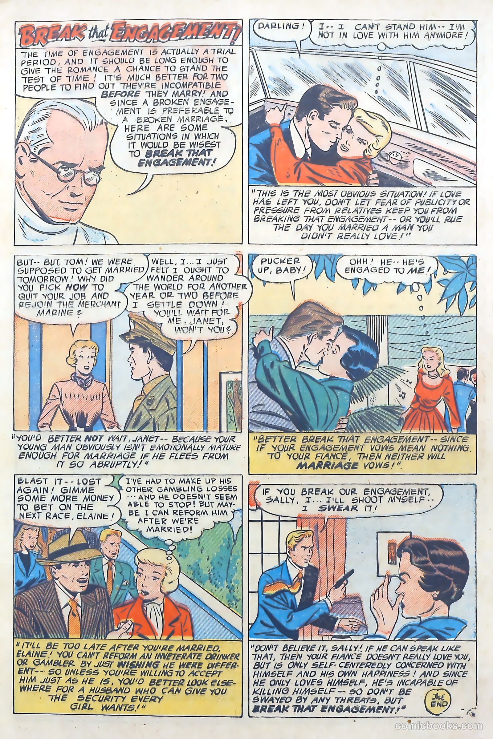 Romantic Adventures #17 (1951) — page 13 of 53