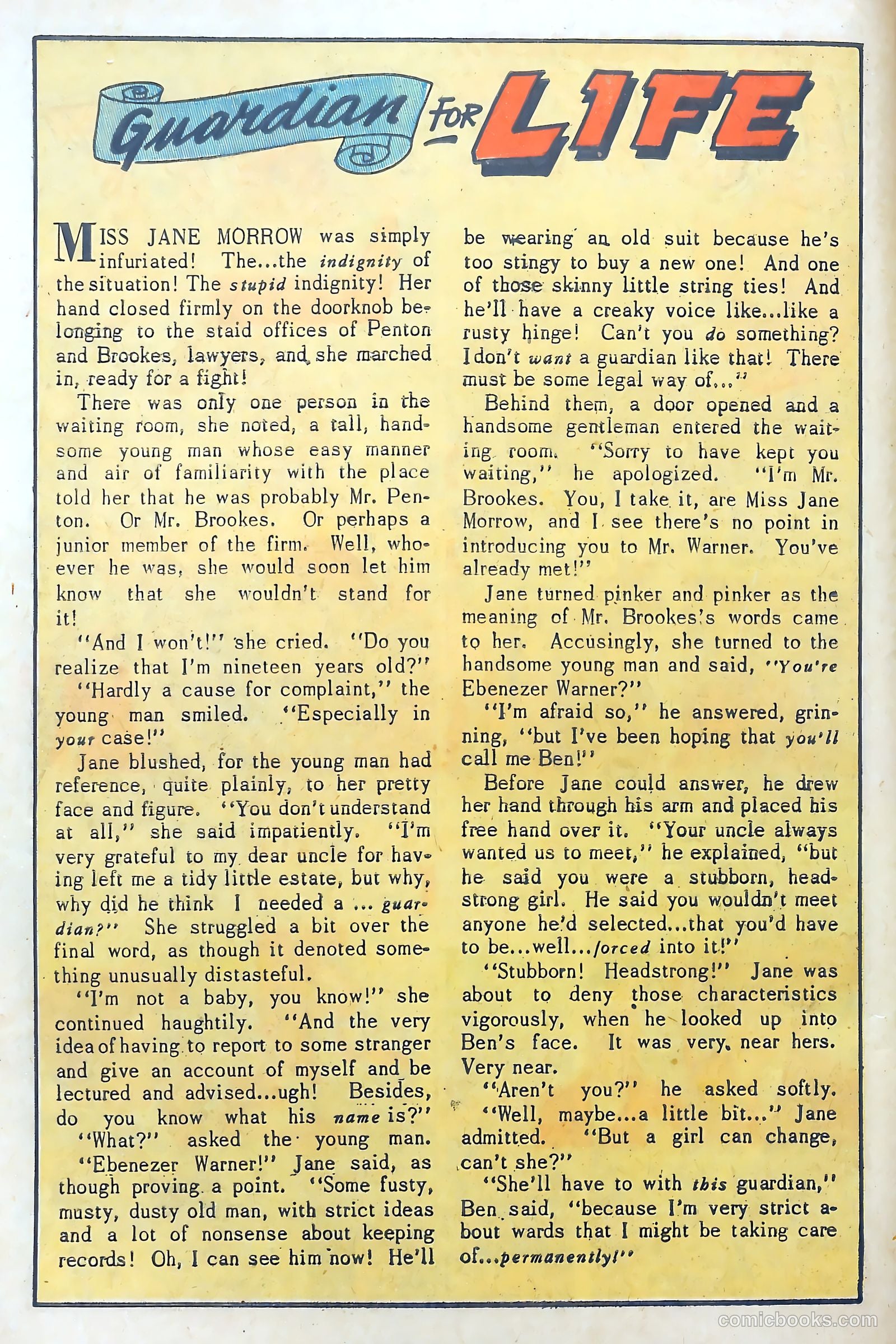 Romantic Adventures #17 (1951) — page 14 of 53