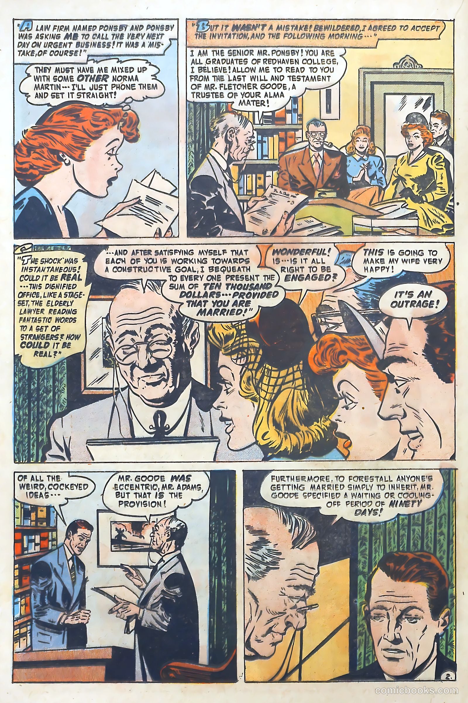 Romantic Adventures #17 (1951) — page 28 of 53