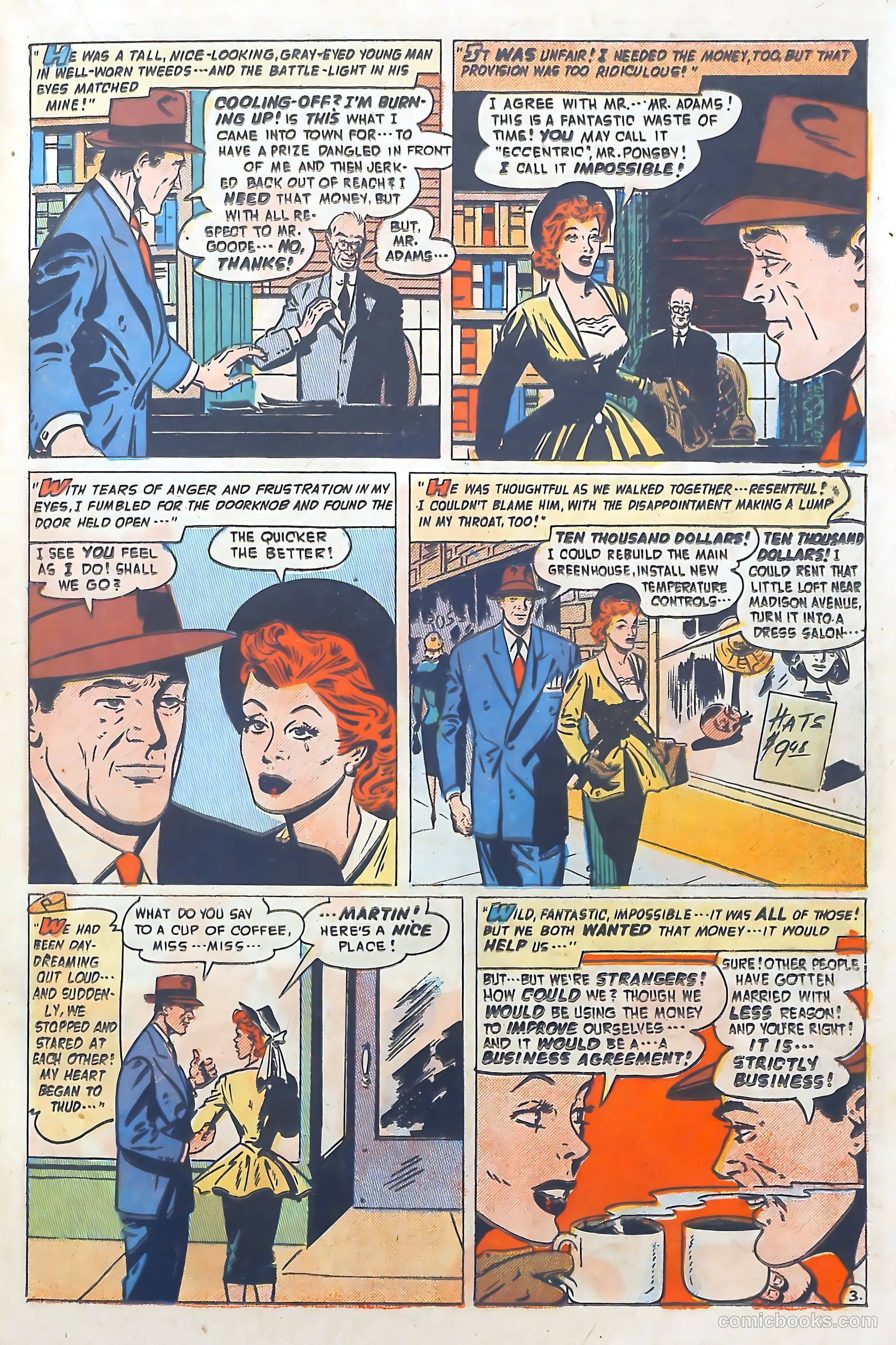 Romantic Adventures #17 (1951) — page 29 of 53