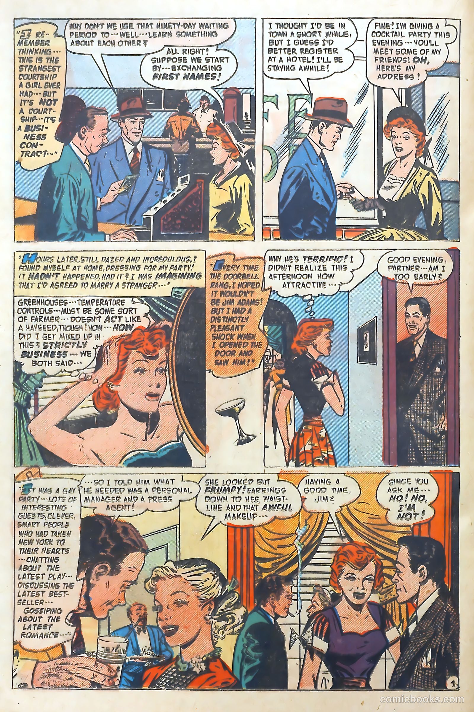 Romantic Adventures #17 (1951) — page 30 of 53