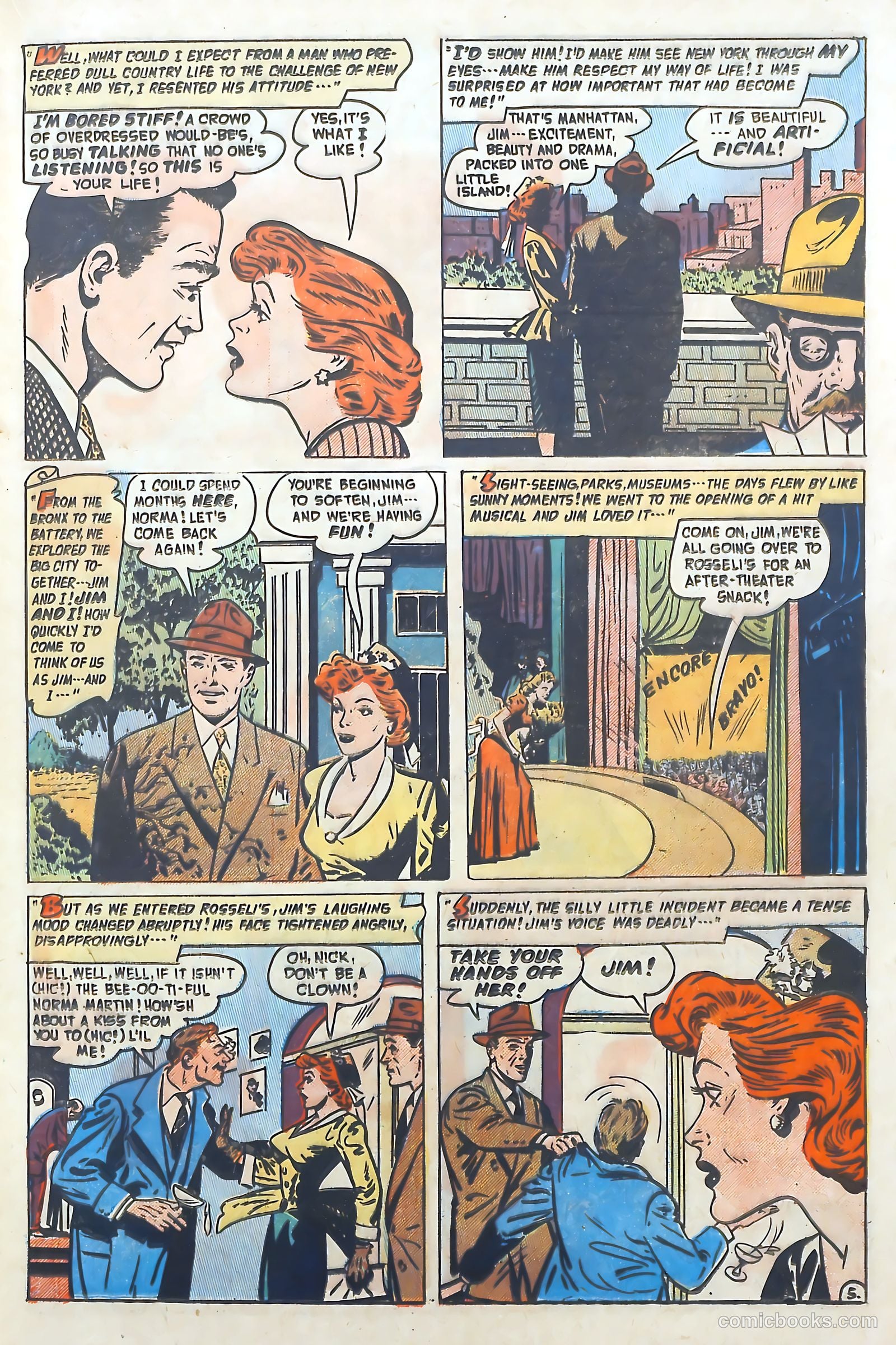 Romantic Adventures #17 (1951) — page 31 of 53
