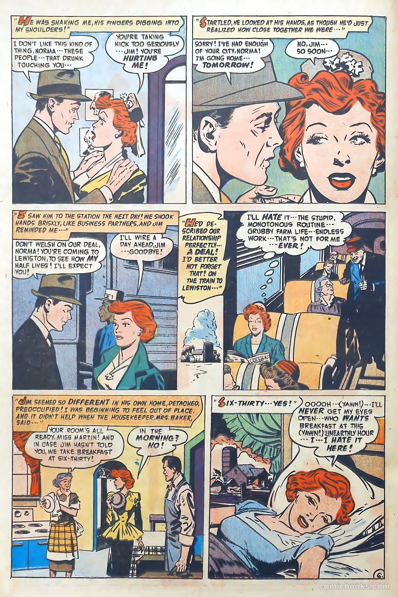 Romantic Adventures #17 (1951) — page 32 of 53