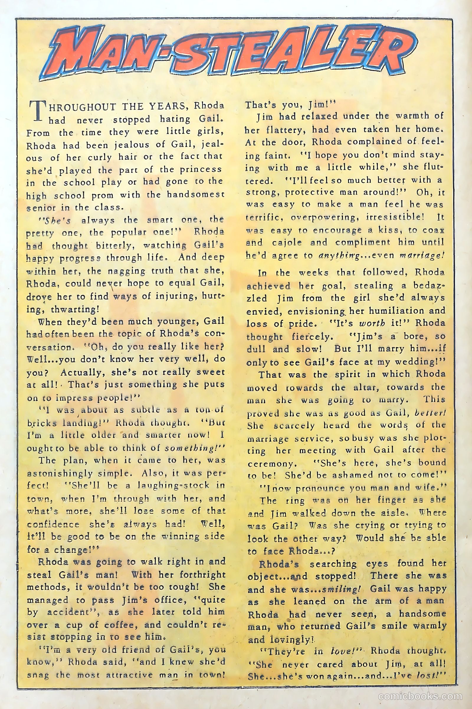 Romantic Adventures #17 (1951) — page 36 of 53