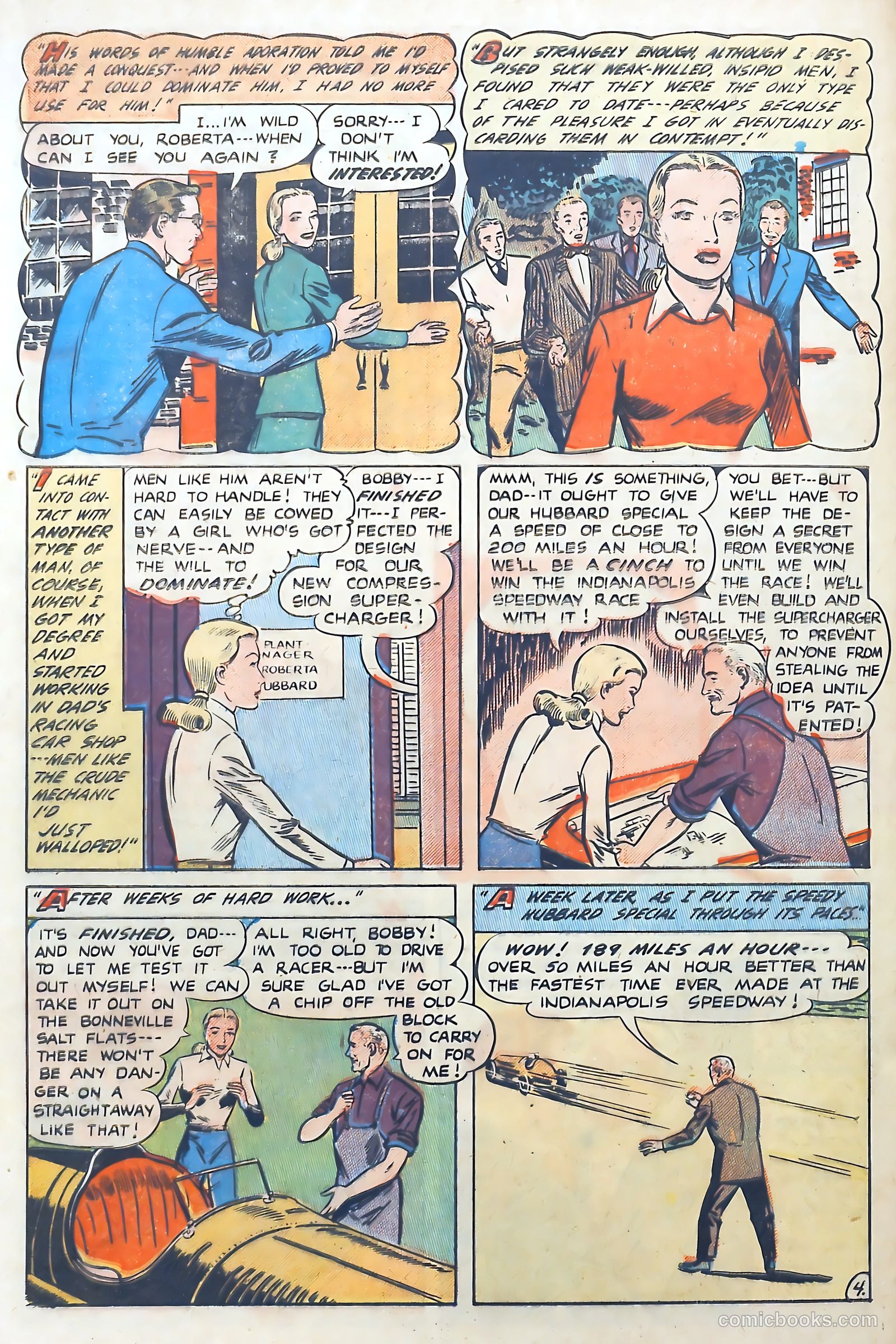 Romantic Adventures #17 (1951) — page 40 of 53