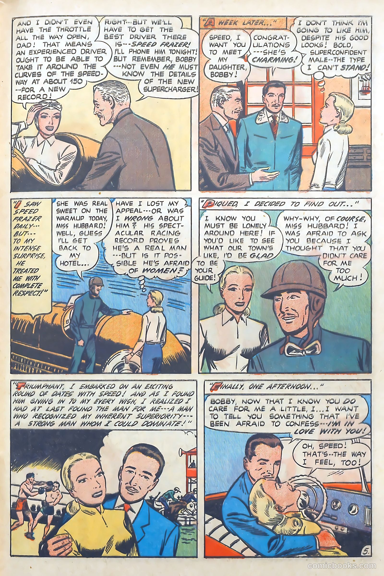 Romantic Adventures #17 (1951) — page 41 of 53