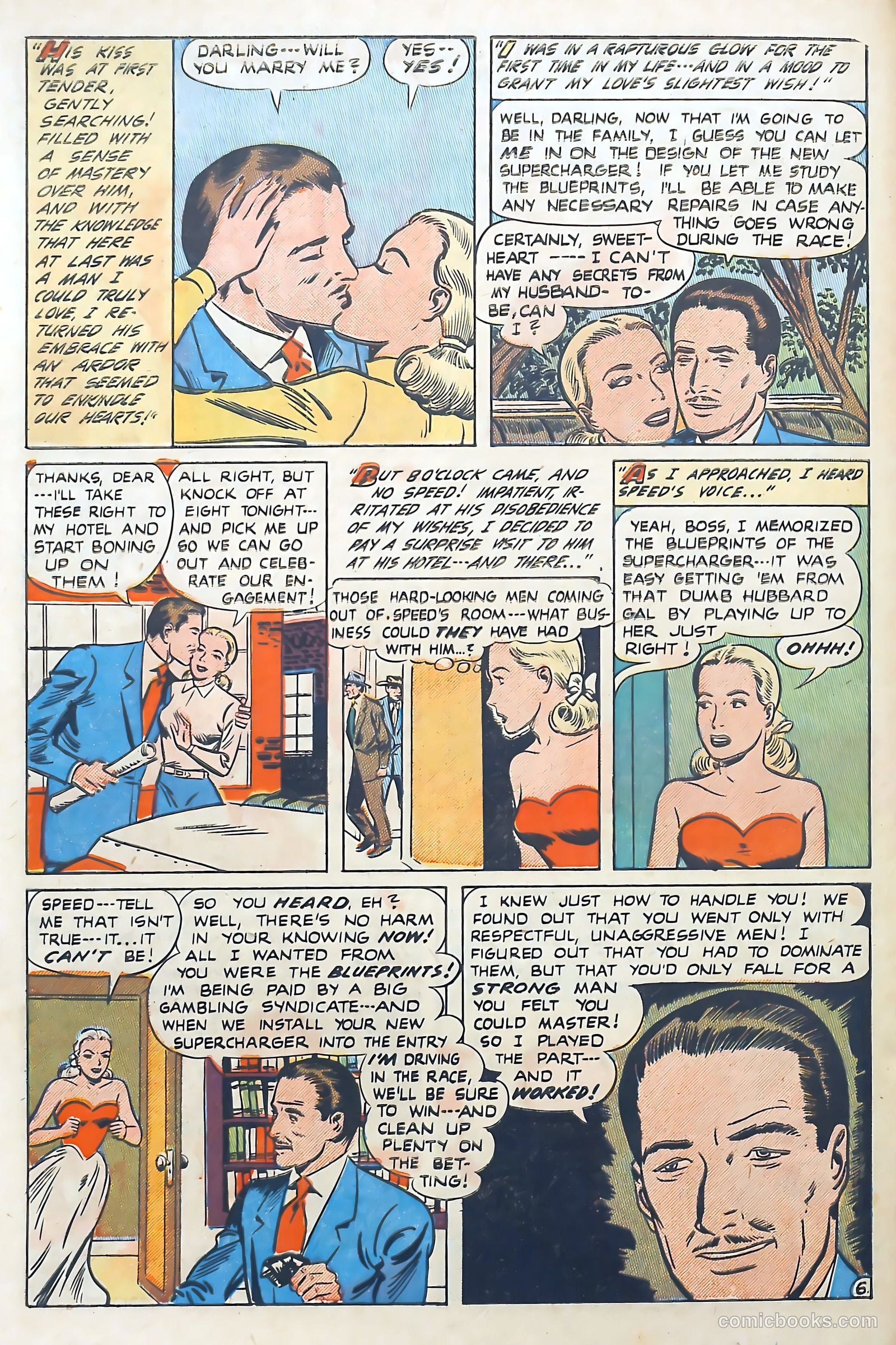 Romantic Adventures #17 (1951) — page 42 of 53