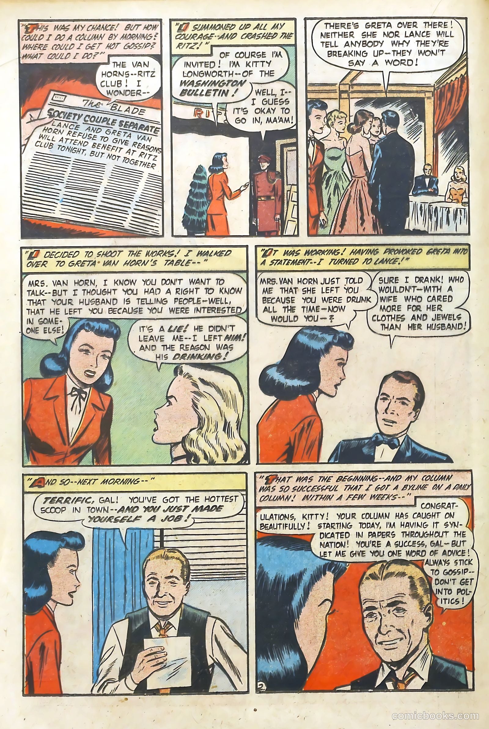 Romantic Adventures #18 (1952) — page 21 of 53