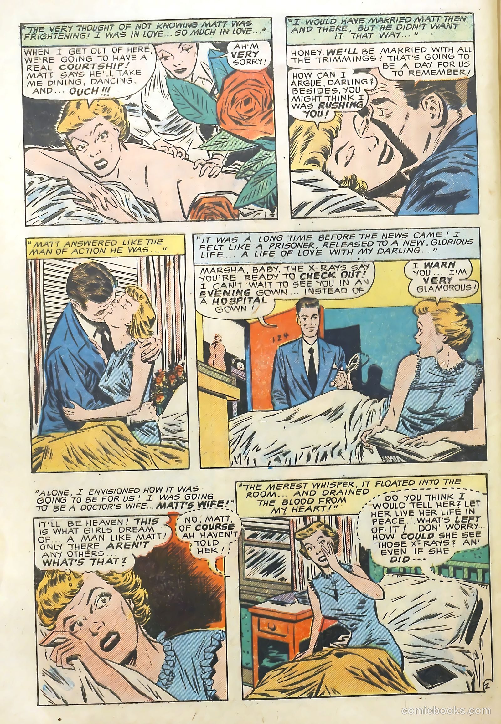 Romantic Adventures #18 (1952) — page 35 of 53