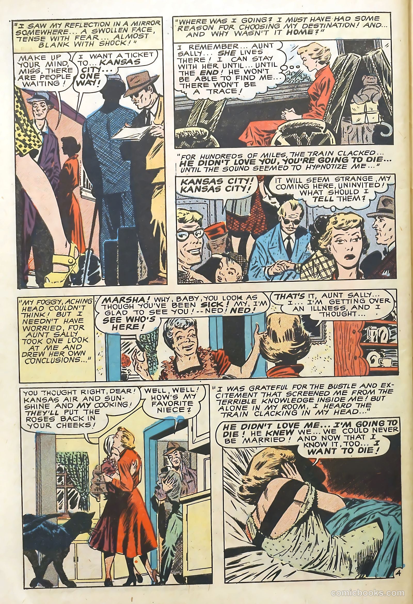 Romantic Adventures #18 (1952) — page 37 of 53