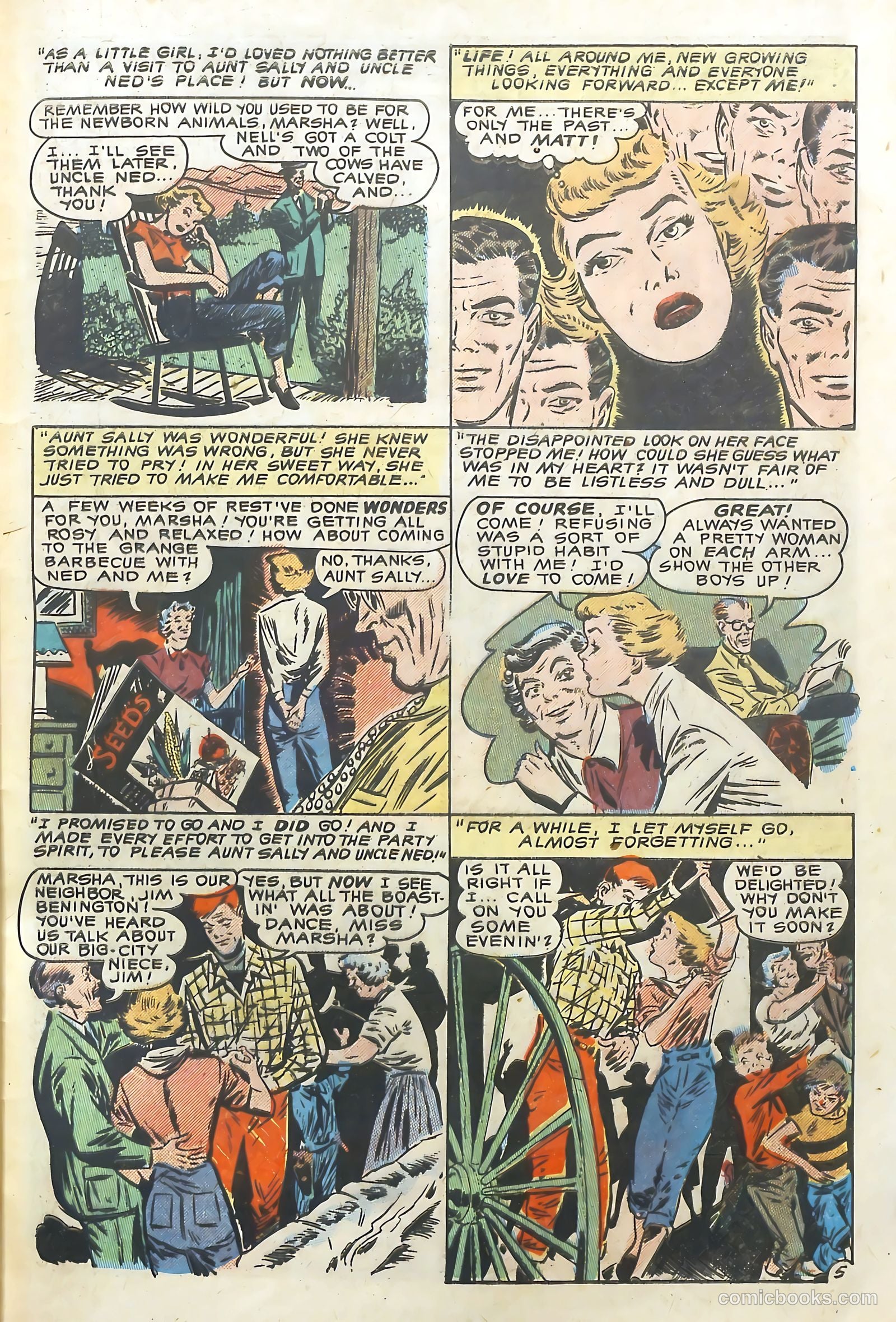 Romantic Adventures #18 (1952) — page 38 of 53