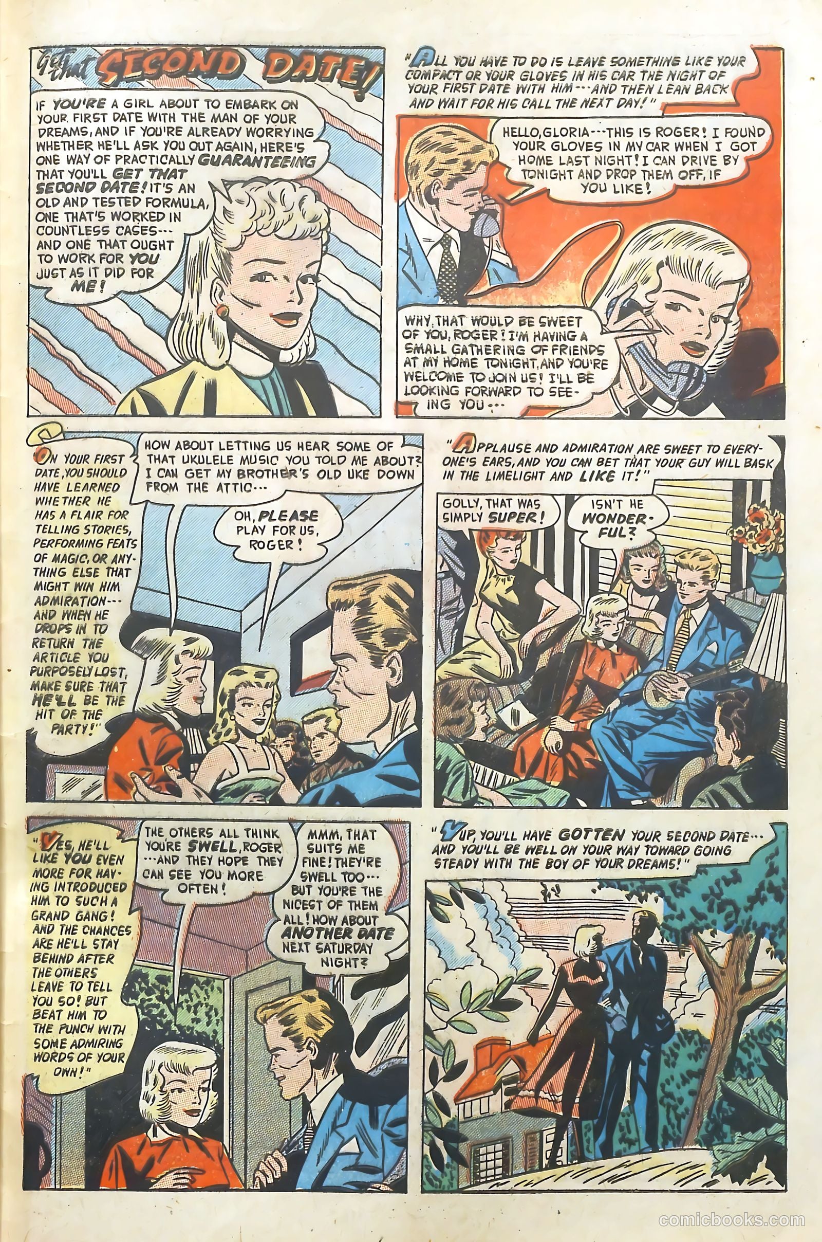 Romantic Adventures #18 (1952) — page 44 of 53