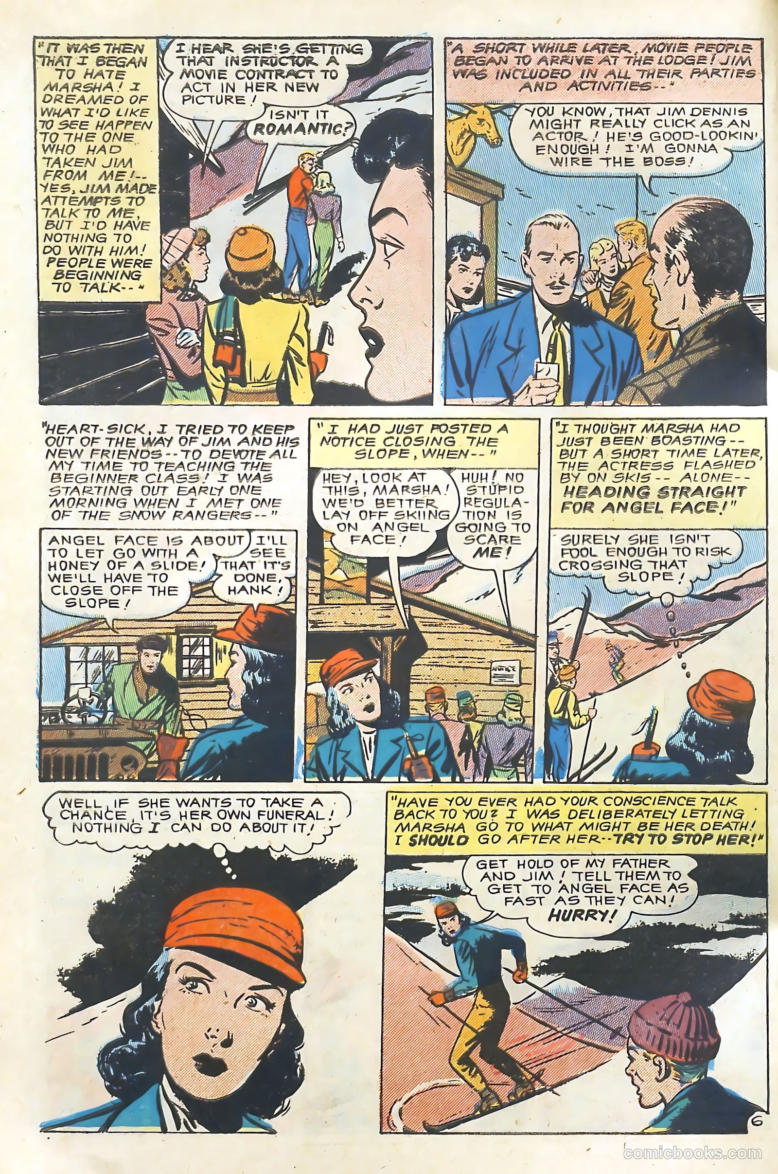 Romantic Adventures #18 (1952) — page 52 of 53