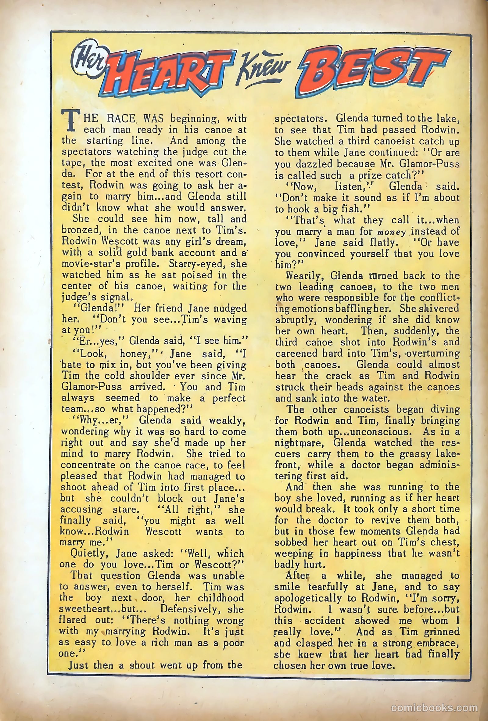 Romantic Adventures #19 (1952) — page 10 of 52