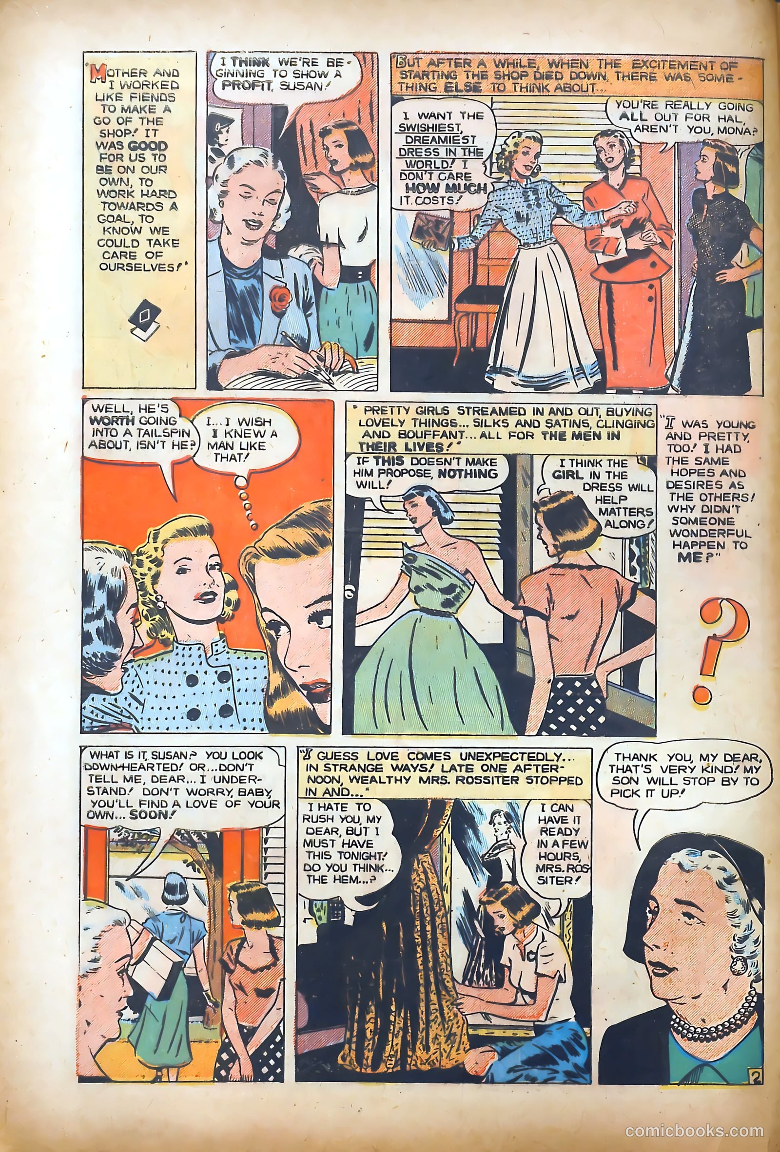 Romantic Adventures #19 (1952) — page 12 of 52