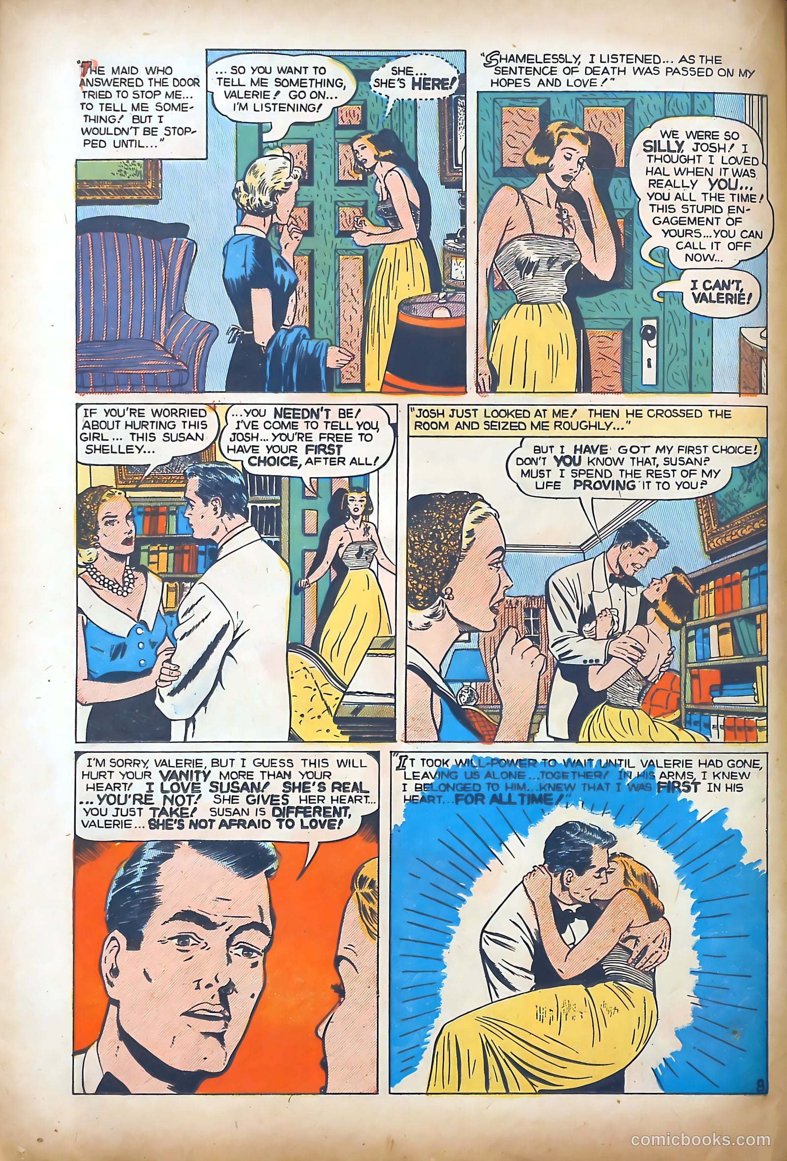 Romantic Adventures #19 (1952) — page 18 of 52