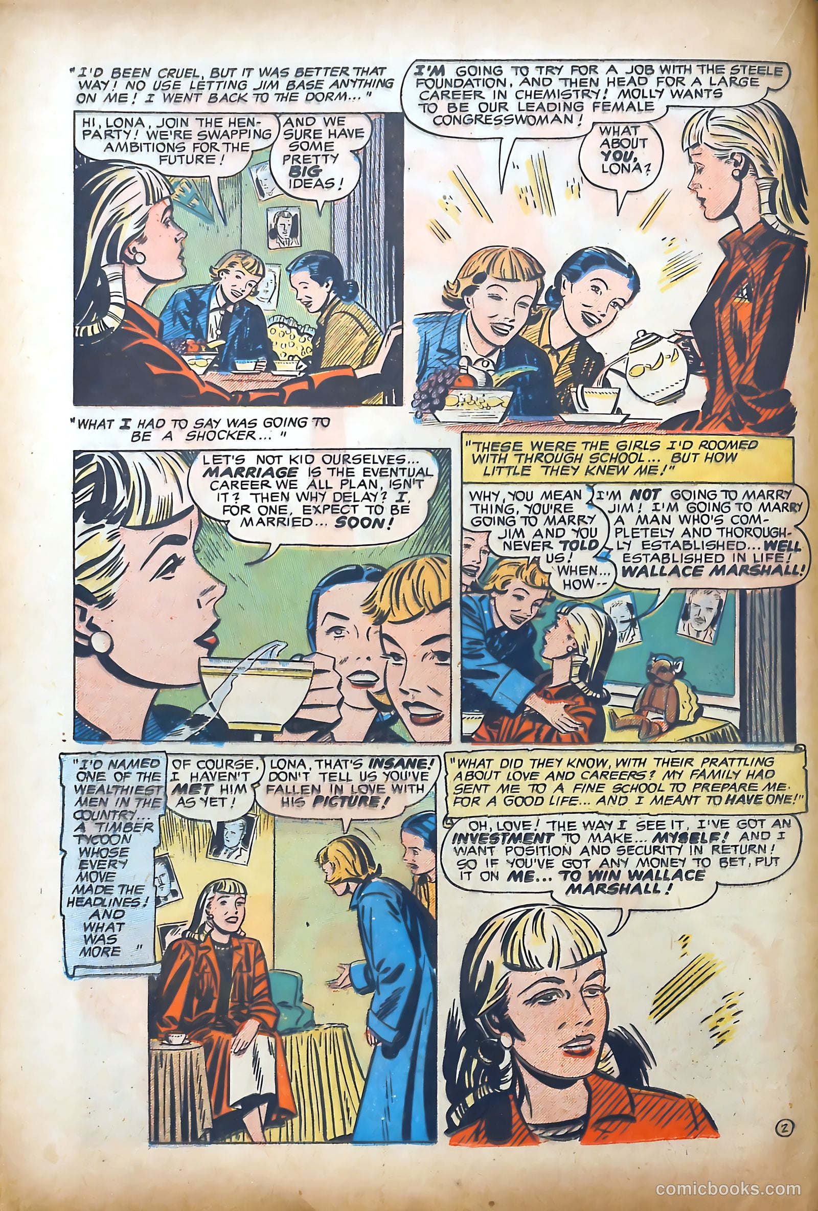 Romantic Adventures #19 (1952) — page 20 of 52