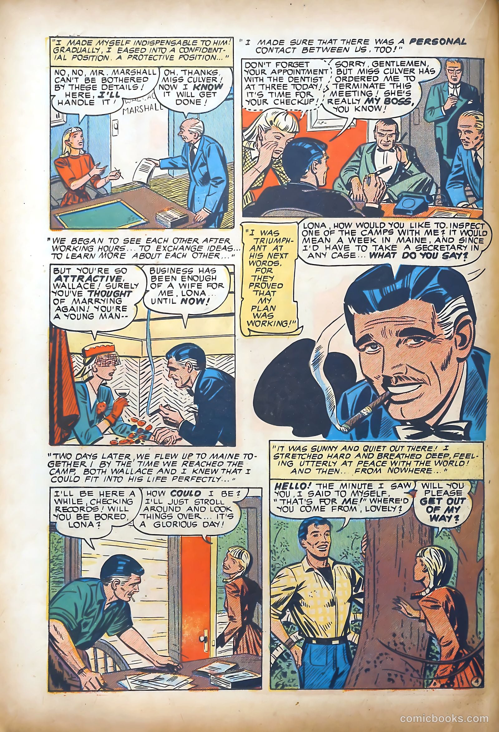 Romantic Adventures #19 (1952) — page 22 of 52