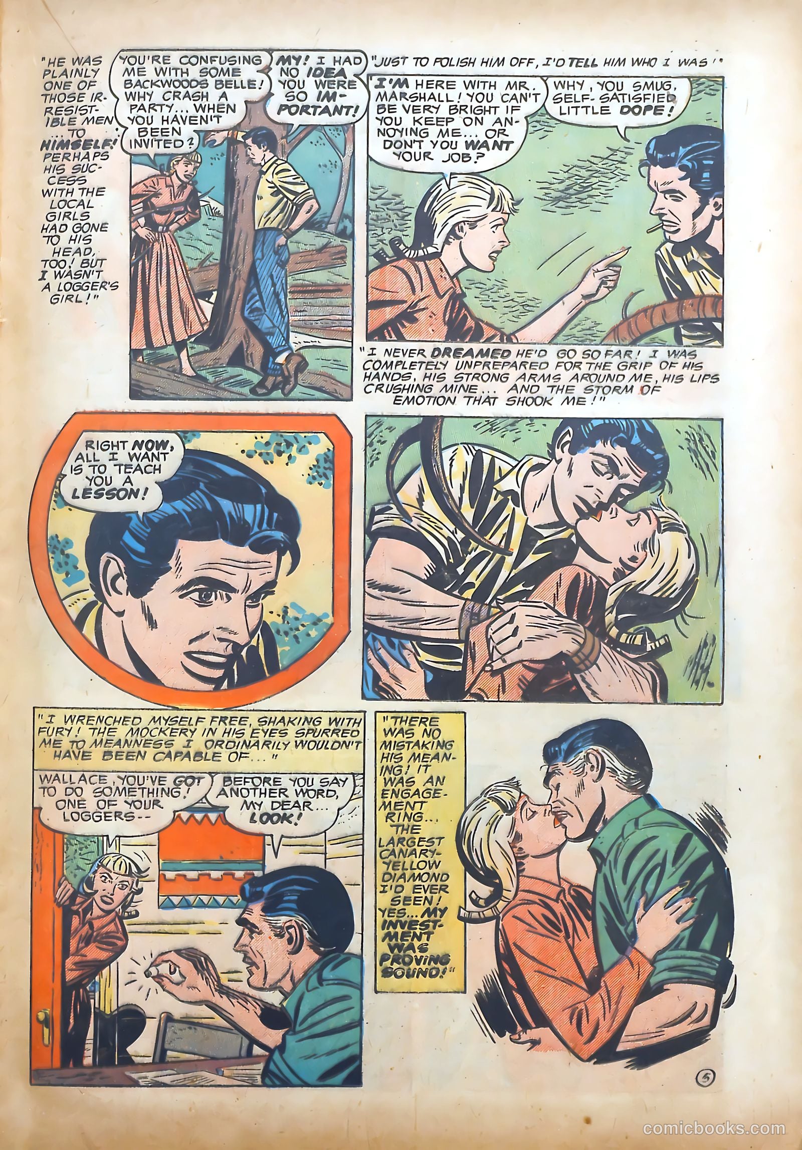 Romantic Adventures #19 (1952) — page 23 of 52