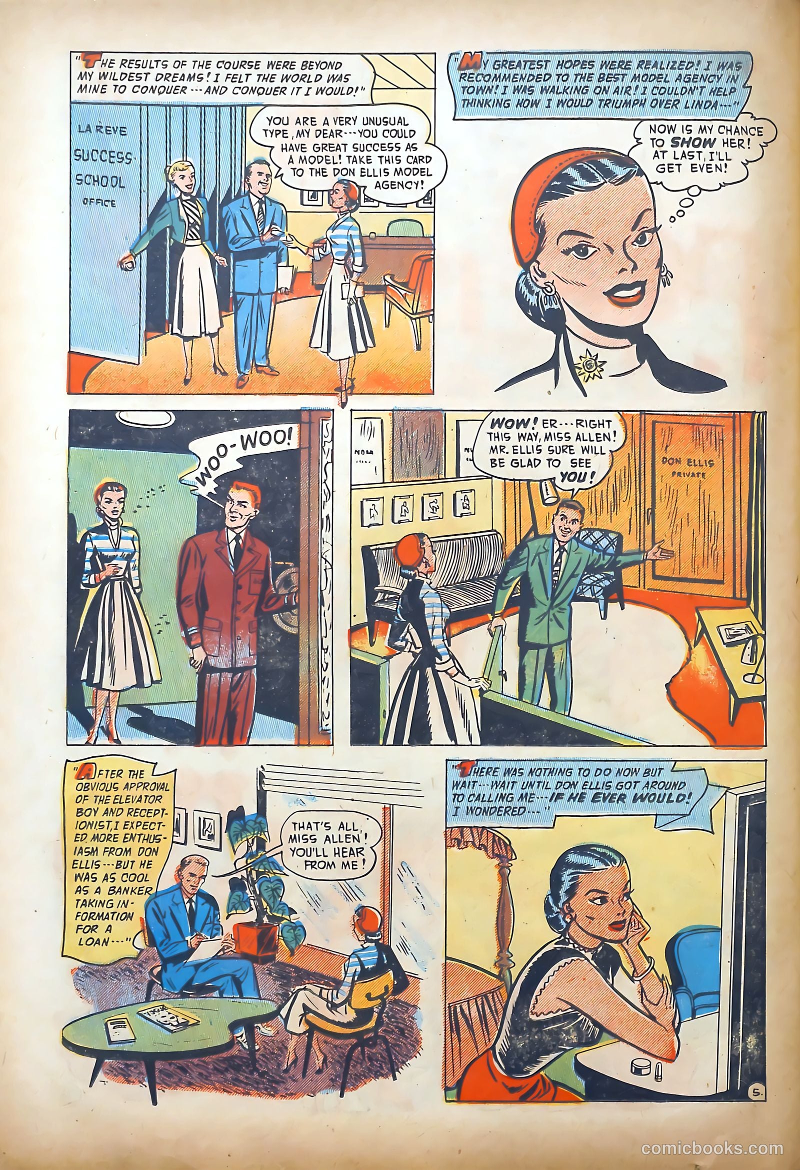 Romantic Adventures #19 (1952) — page 34 of 52