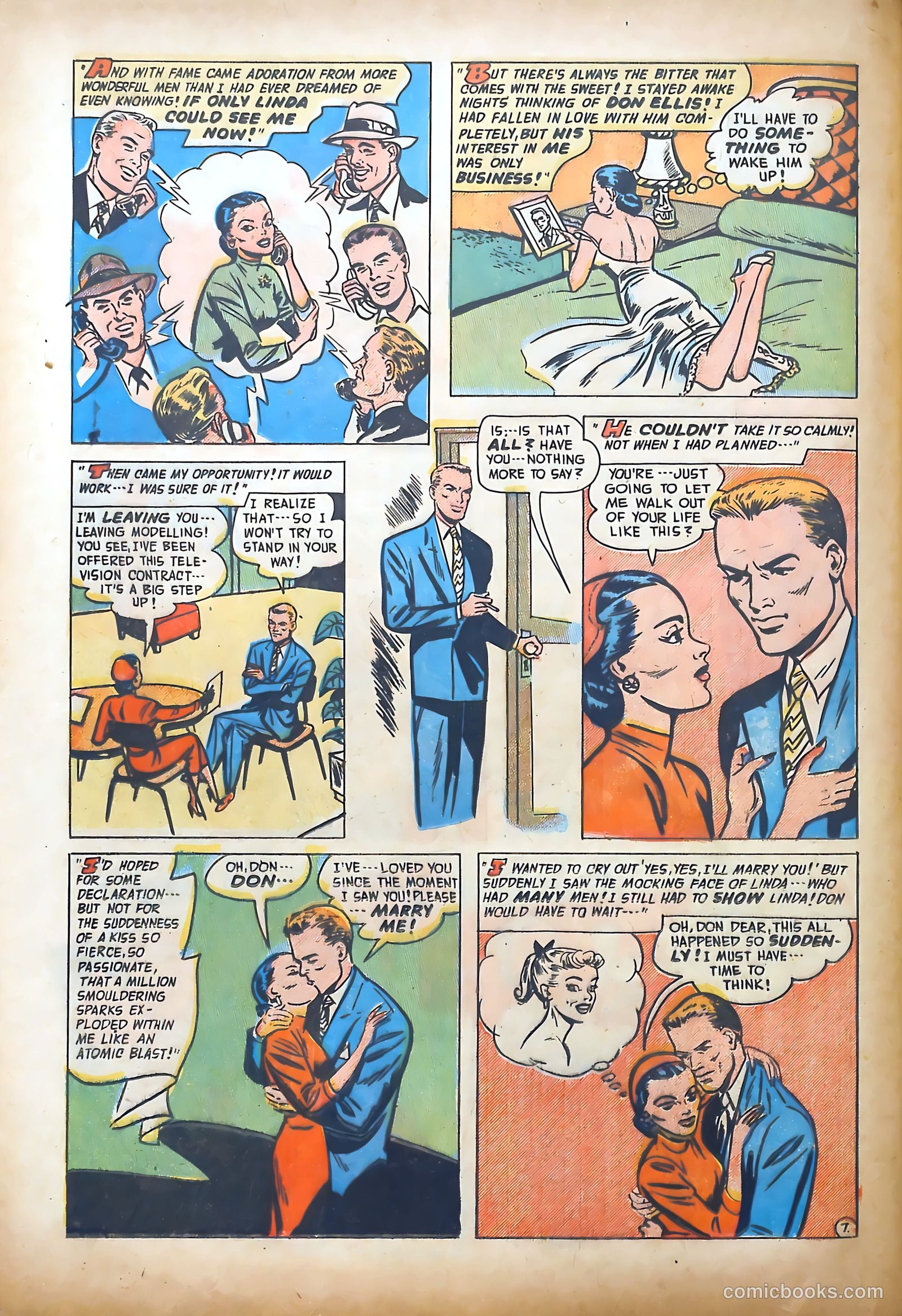 Romantic Adventures #19 (1952) — page 36 of 52